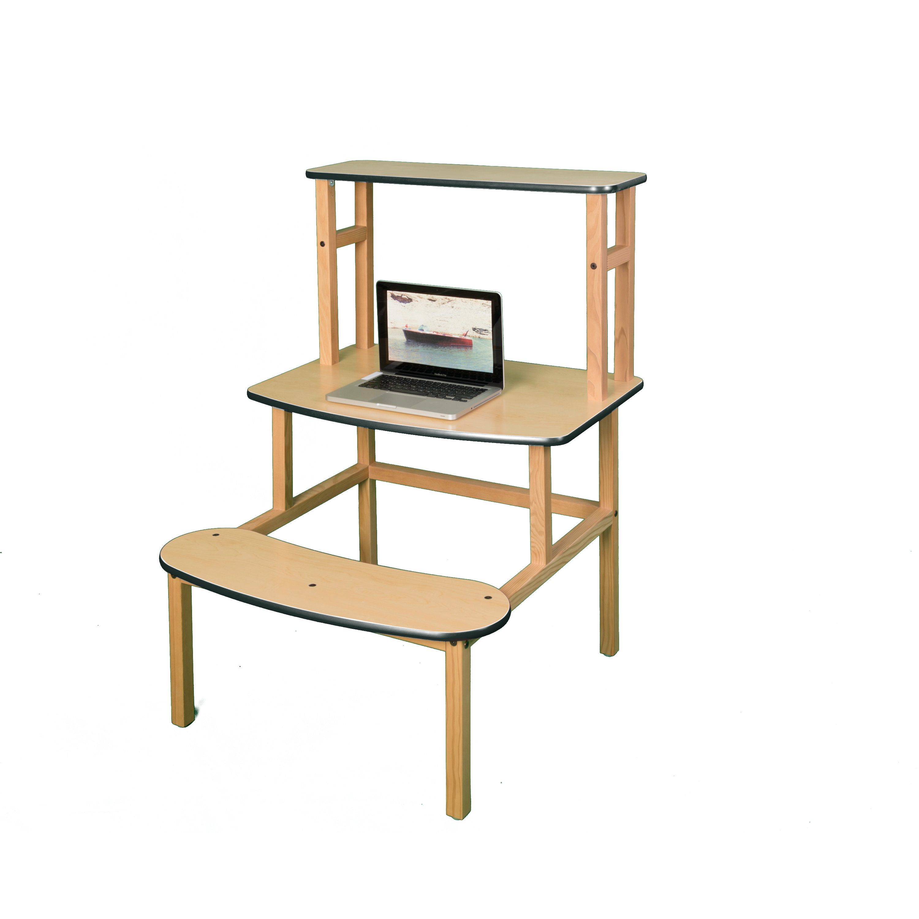 Wild Zoo Adventure Series Wood 25" Combo Desk Wayfair