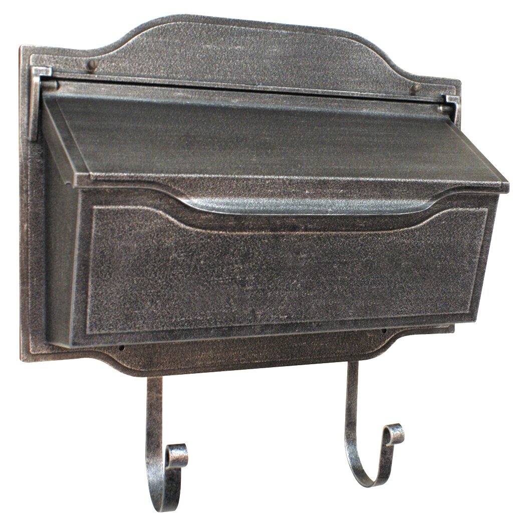 Special Lite Products Contemporary Wall Mounted Mailbox with Rain ...