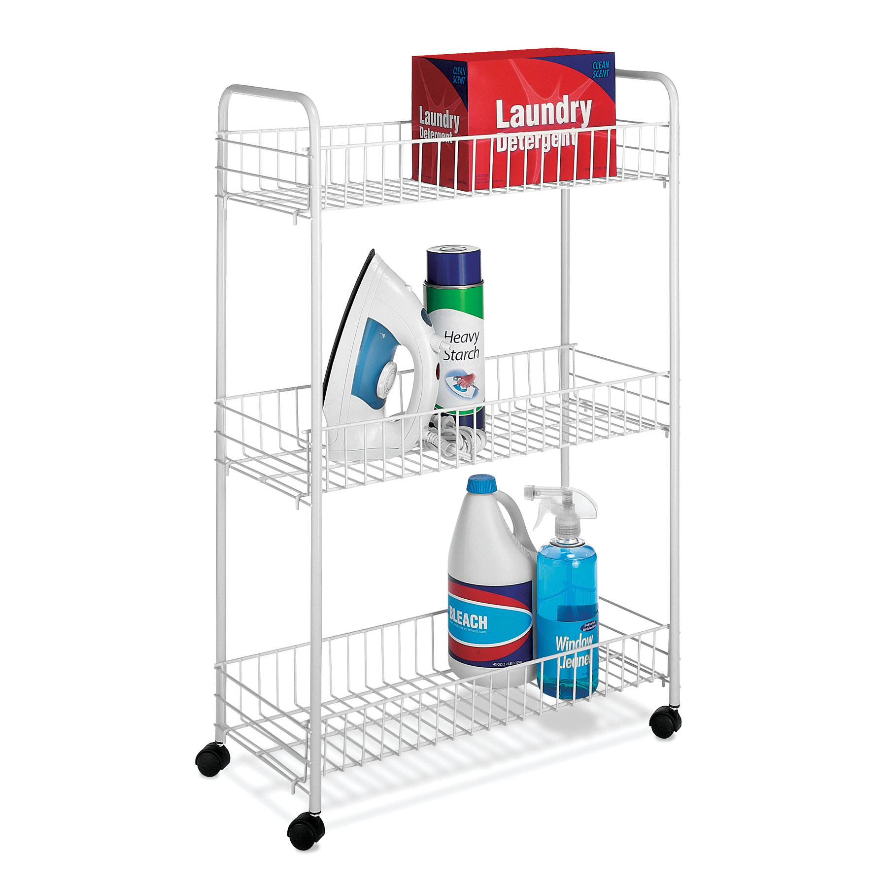 Whitmor, Inc Slim Household Utility Cart & Reviews Wayfair