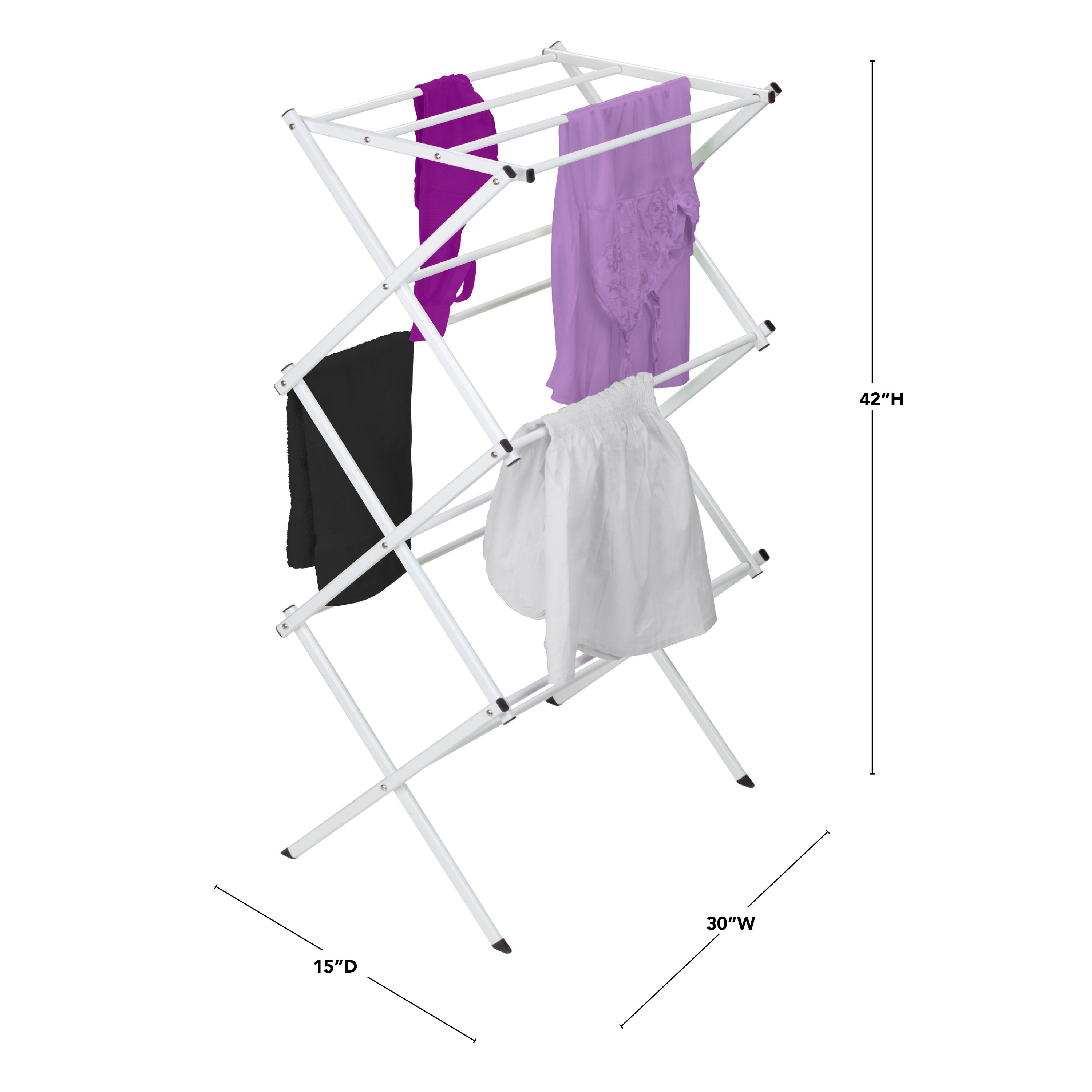 Woolite Compact Free-Standing Drying Rack | Wayfair