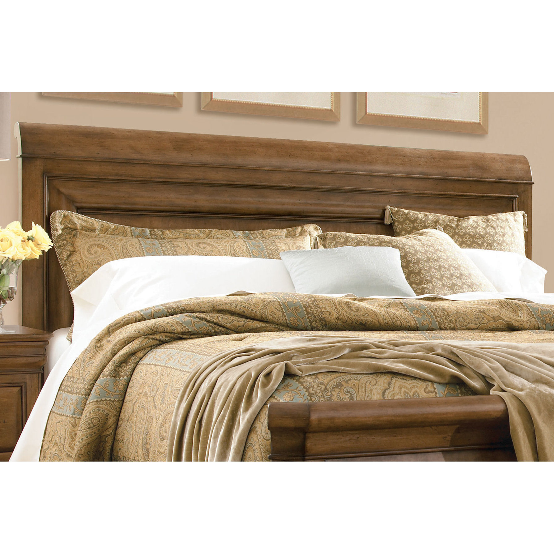 Universal Furniture New Lou Wood Headboard & Reviews Wayfair