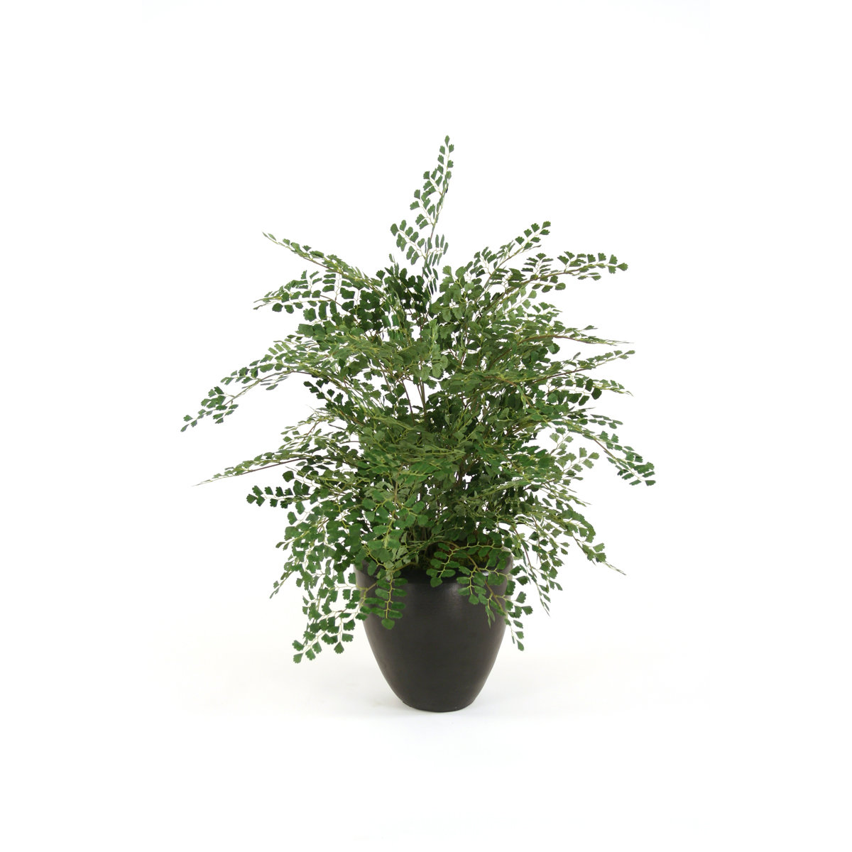 Distinctive Designs Silk Maidenhair Fern Floor Plant in Planter