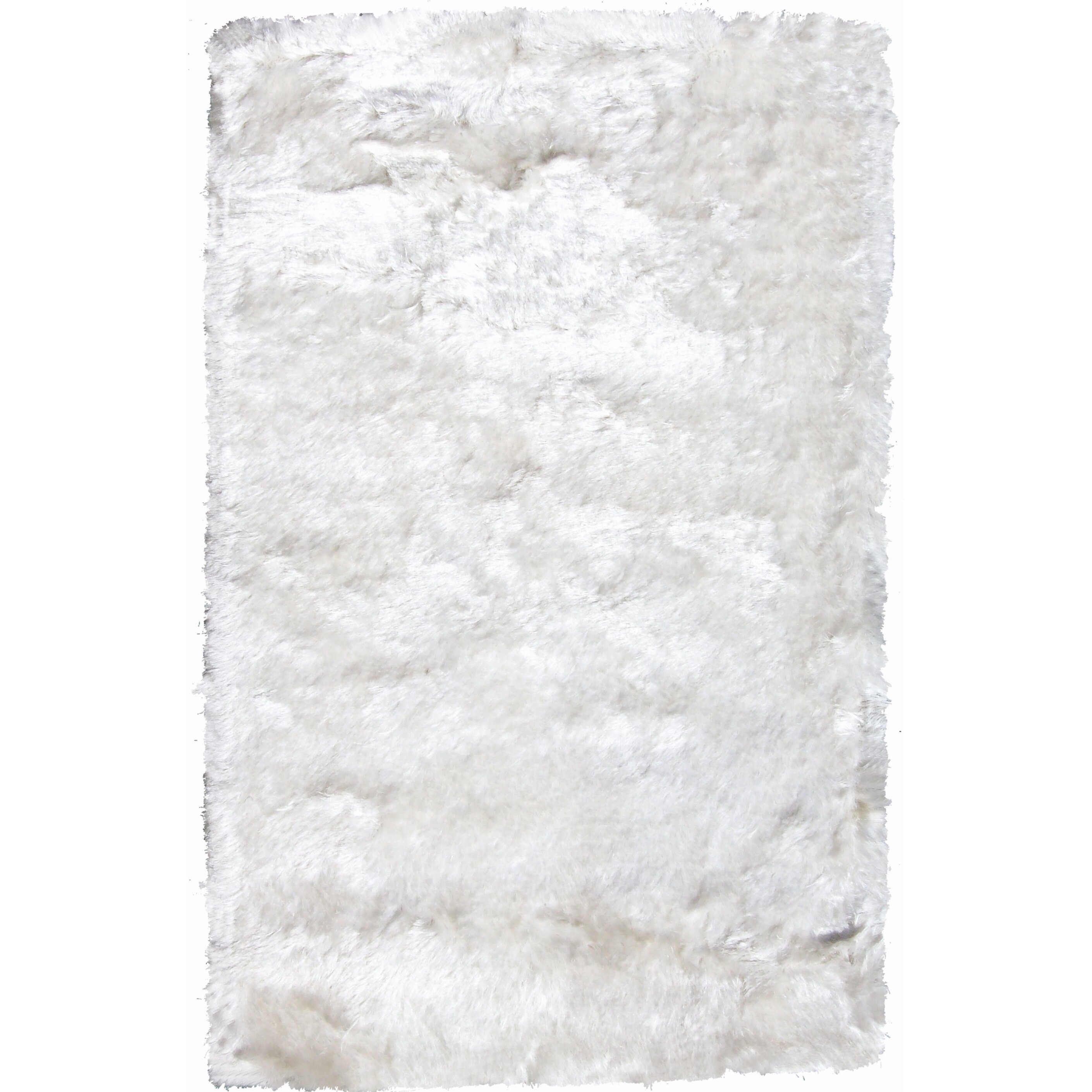 Noble House Crystal Solid White Rug & Reviews Wayfair