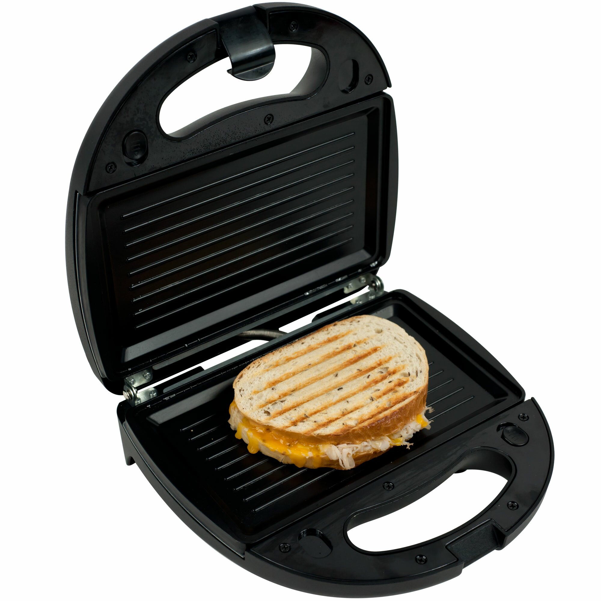 Chef Buddy Sandwich Panini and Waffle Press with Lid & Reviews Wayfair