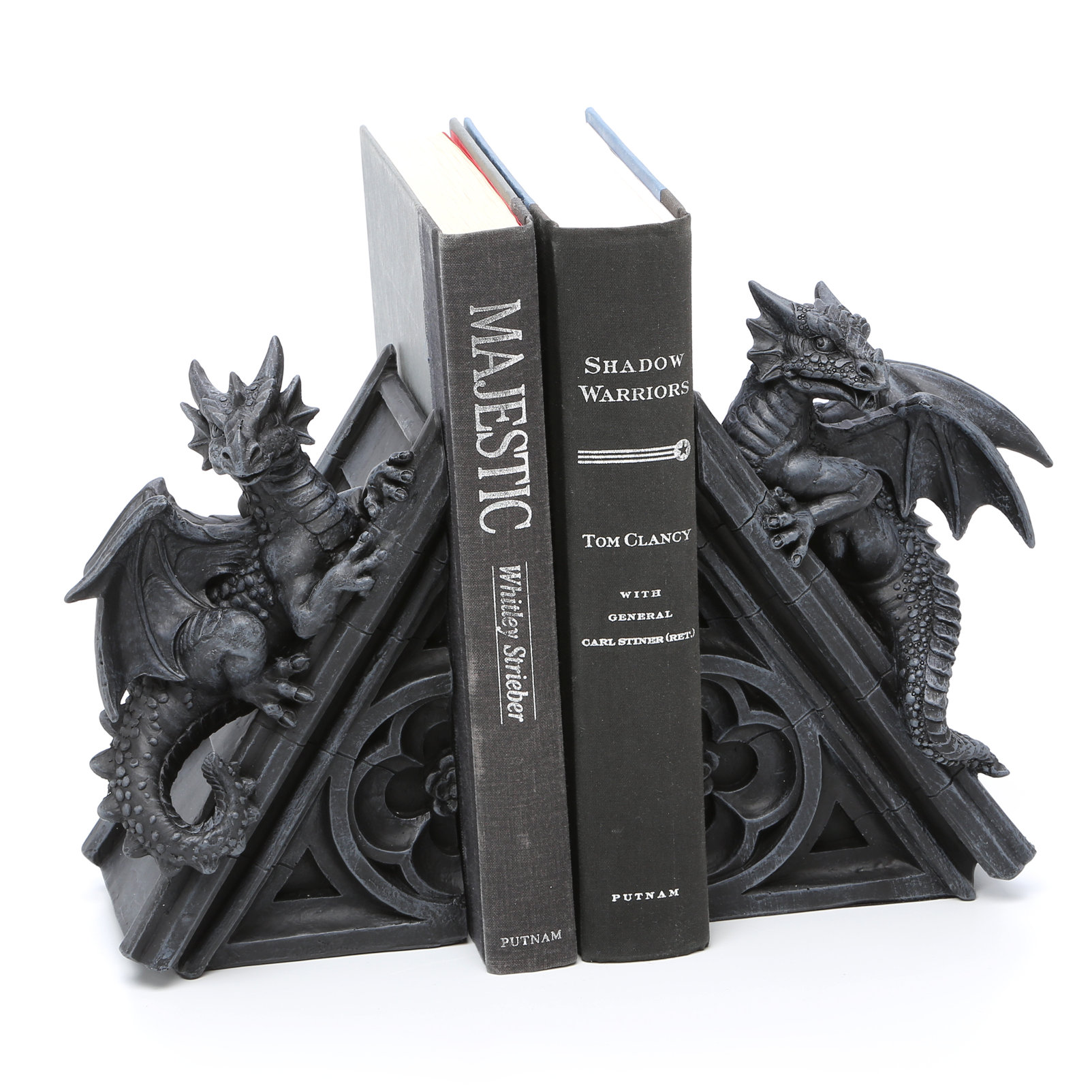 Design Toscano Gothic Castle Dragons Sculptural Book Ends & Reviews