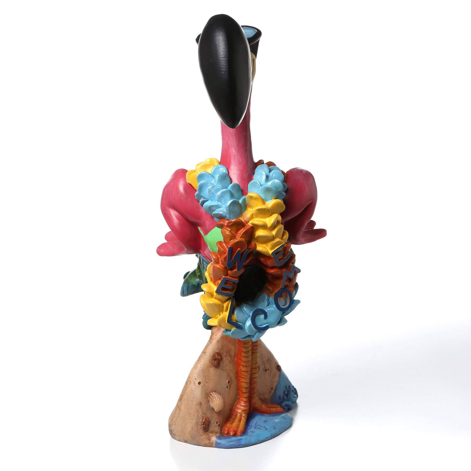 resin flamingo statues