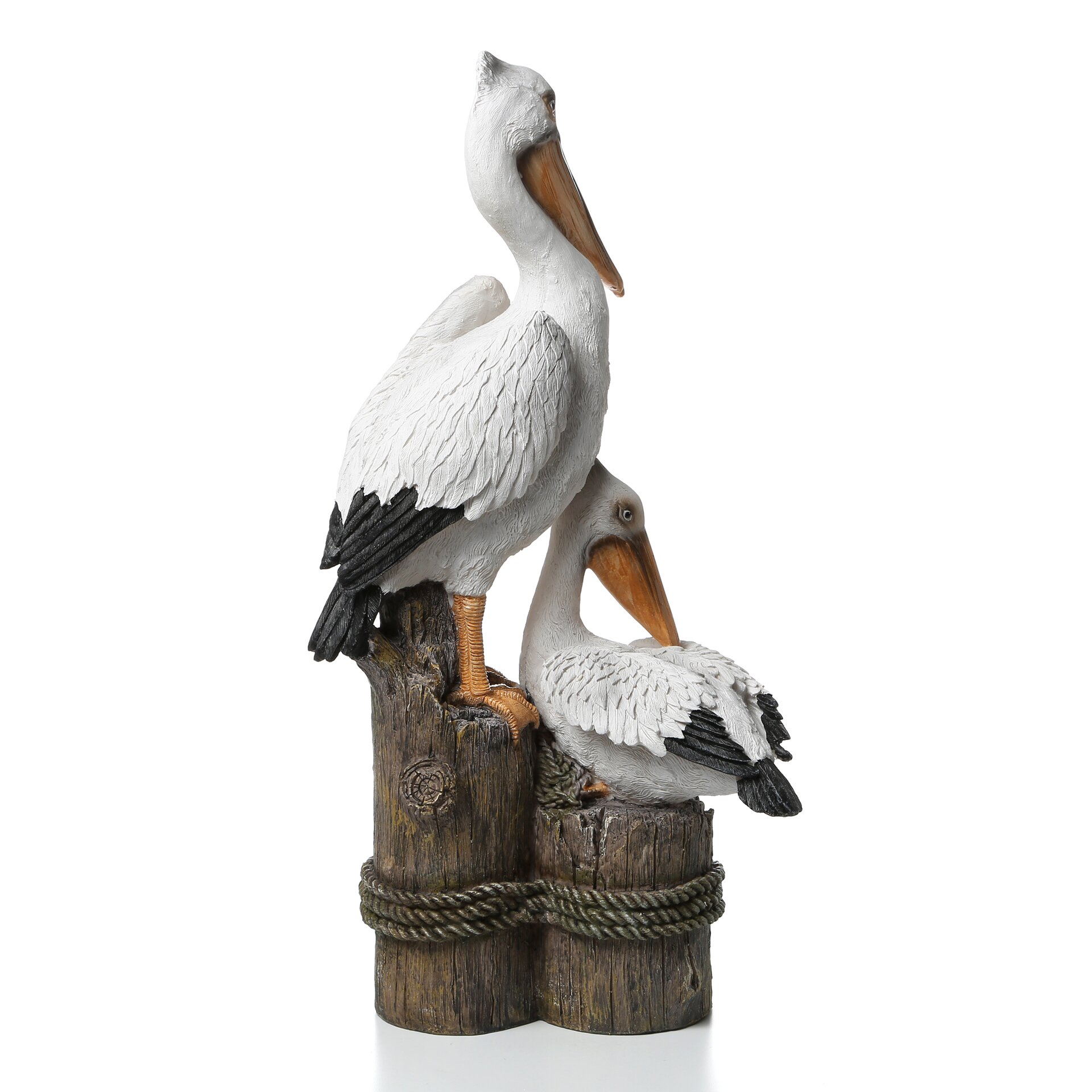 pelican resin statue