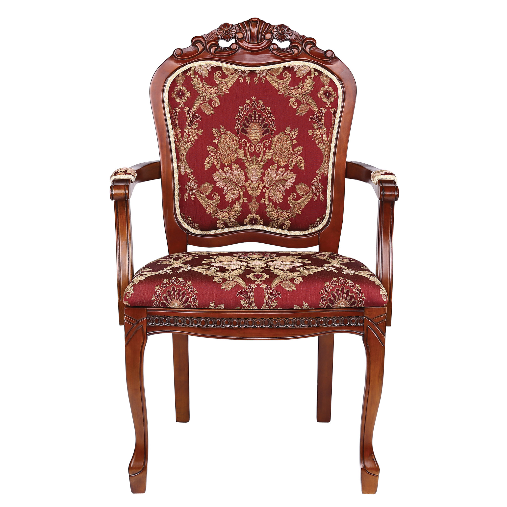 Design Toscano Crown Hill Baroque Arm Chair & Reviews Wayfair
