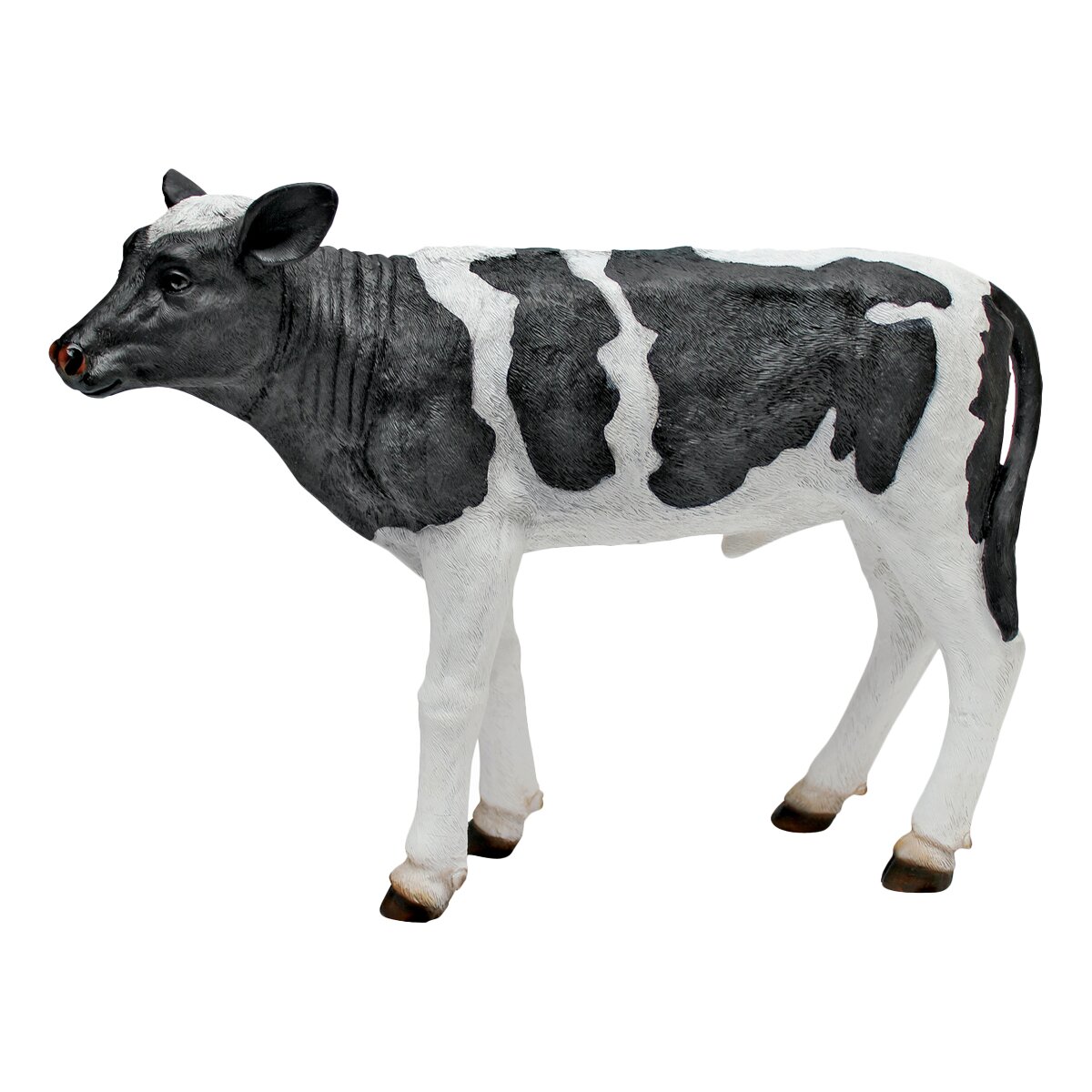 Design Toscano Country Boy Cow Statue & Reviews | Wayfair