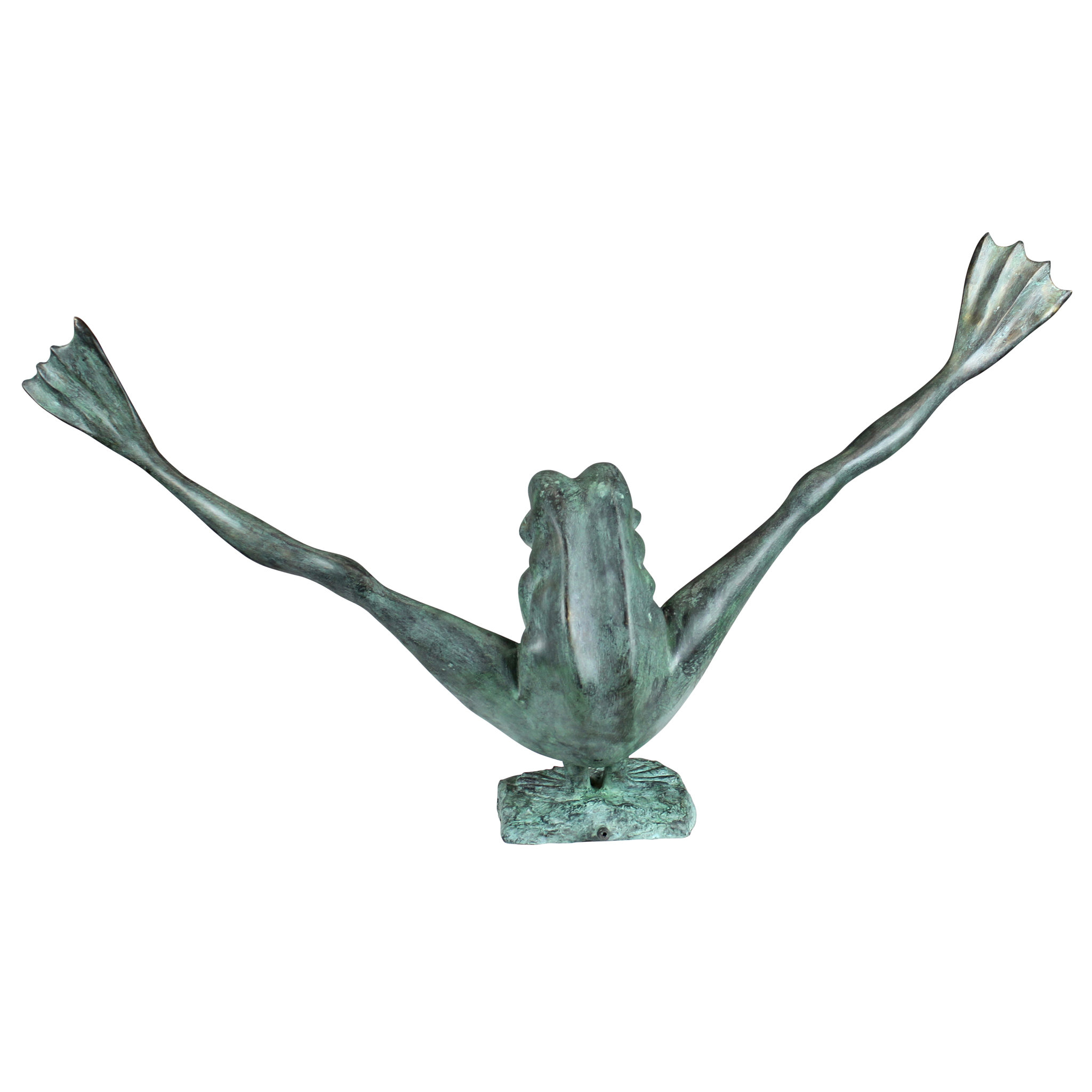 Design Toscano Crazy Legs Leap Frog Garden Statue Wayfair