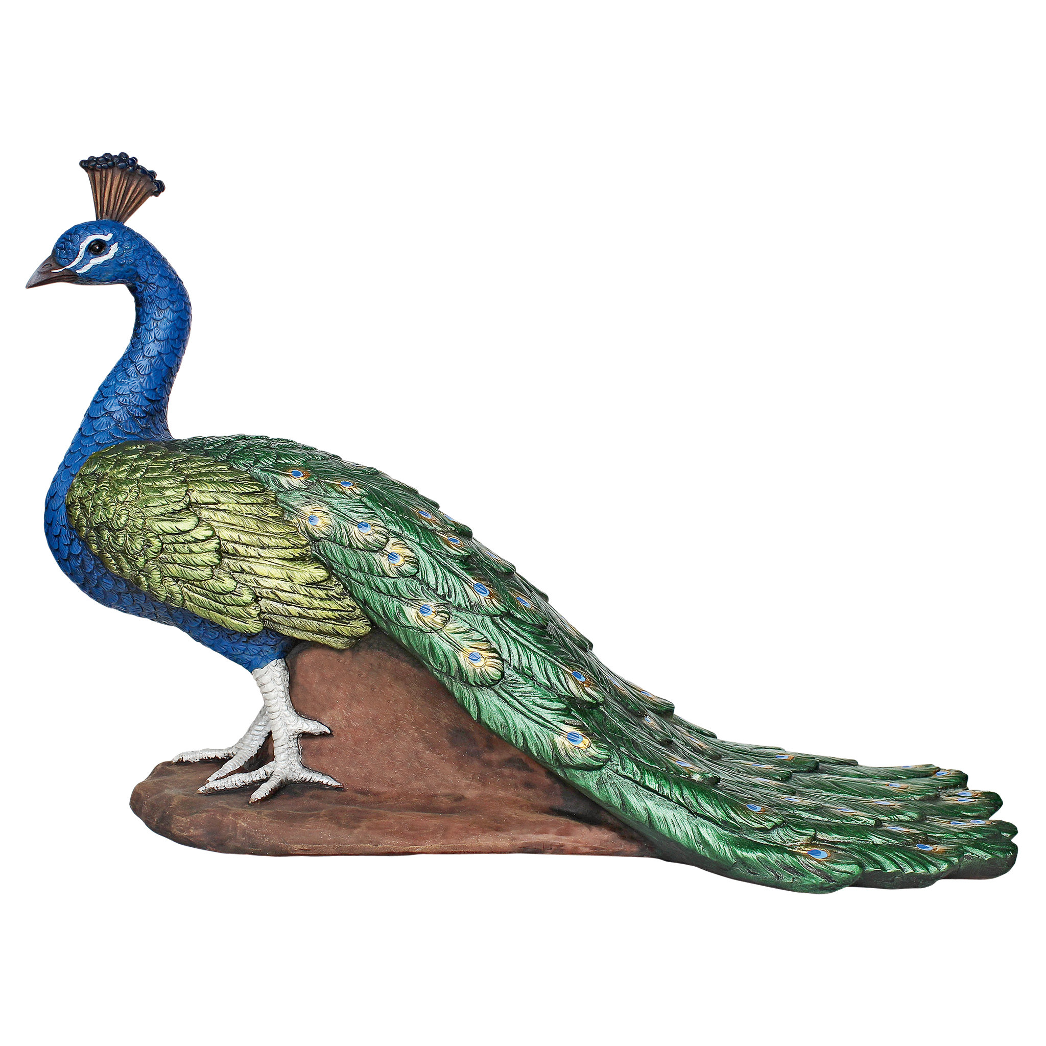 Design Toscano The Regal Peacock Garden Statue & Reviews Wayfair