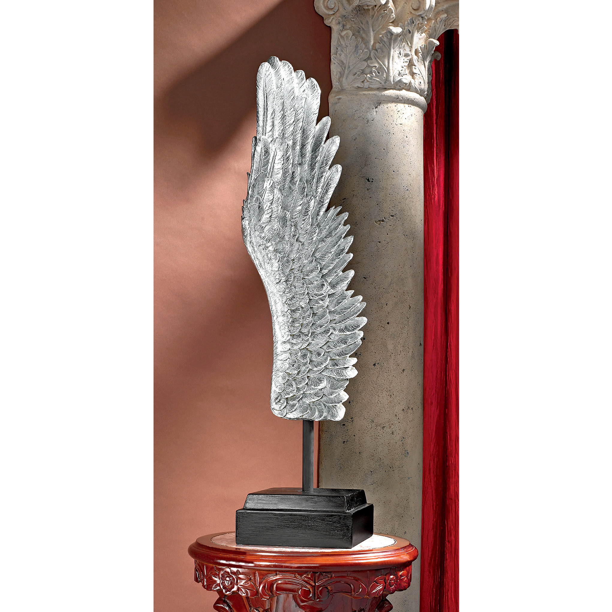 Design Toscano Guided by the Heavens Angel Wing Statue & Reviews Wayfair