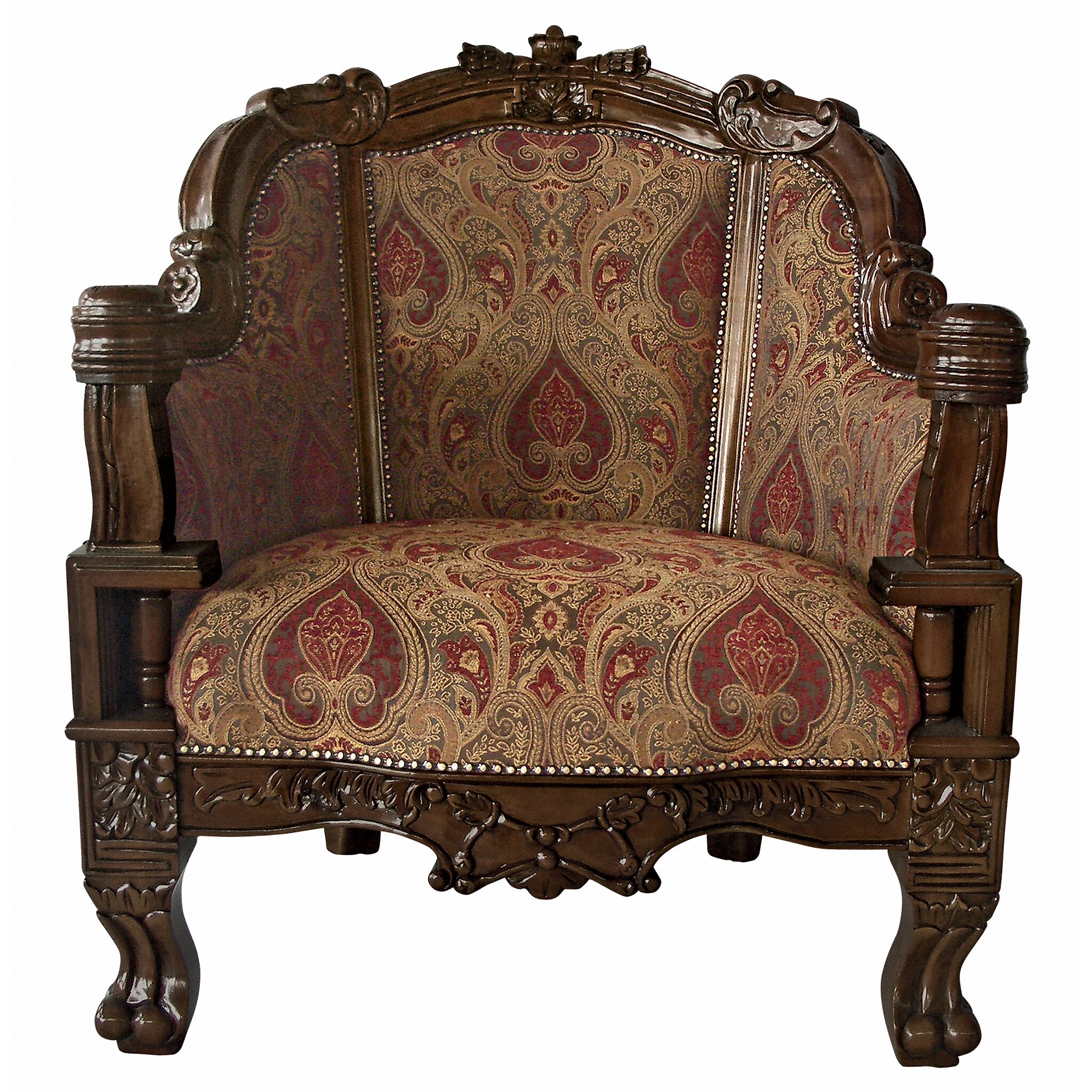 Design Toscano Gentlemen's Drawing Room Chair & Reviews ...