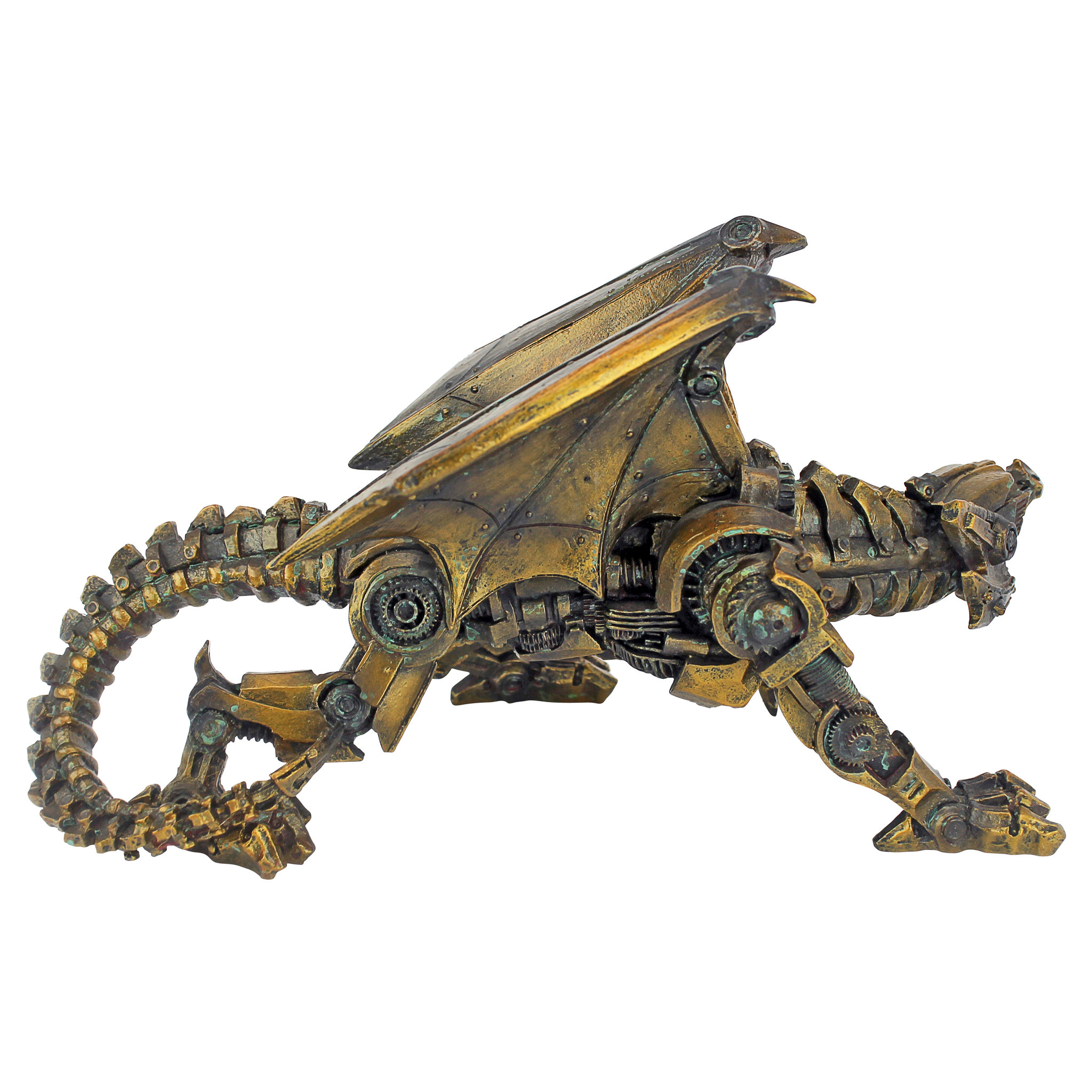 Design Toscano Steampunk Gothic Gear Dragon Statue Wayfair