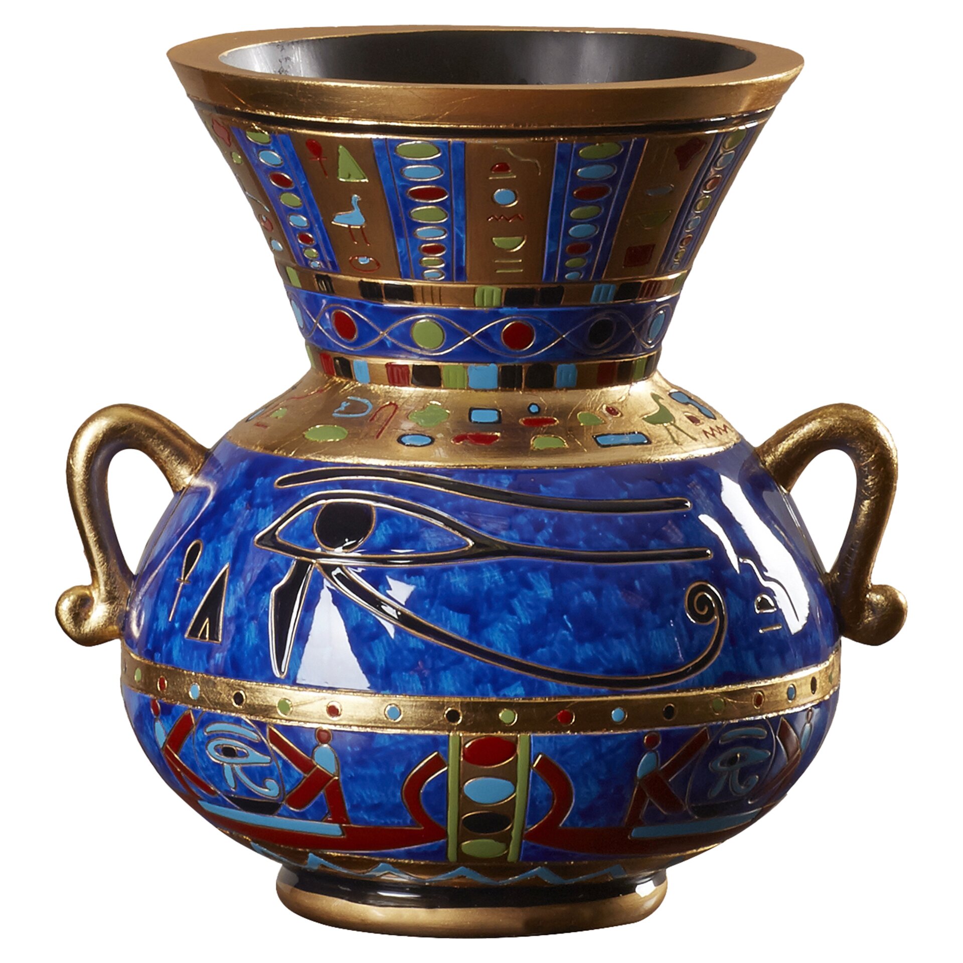 Design Toscano Eye of Horus Egyptian Vase & Reviews | Wayfair