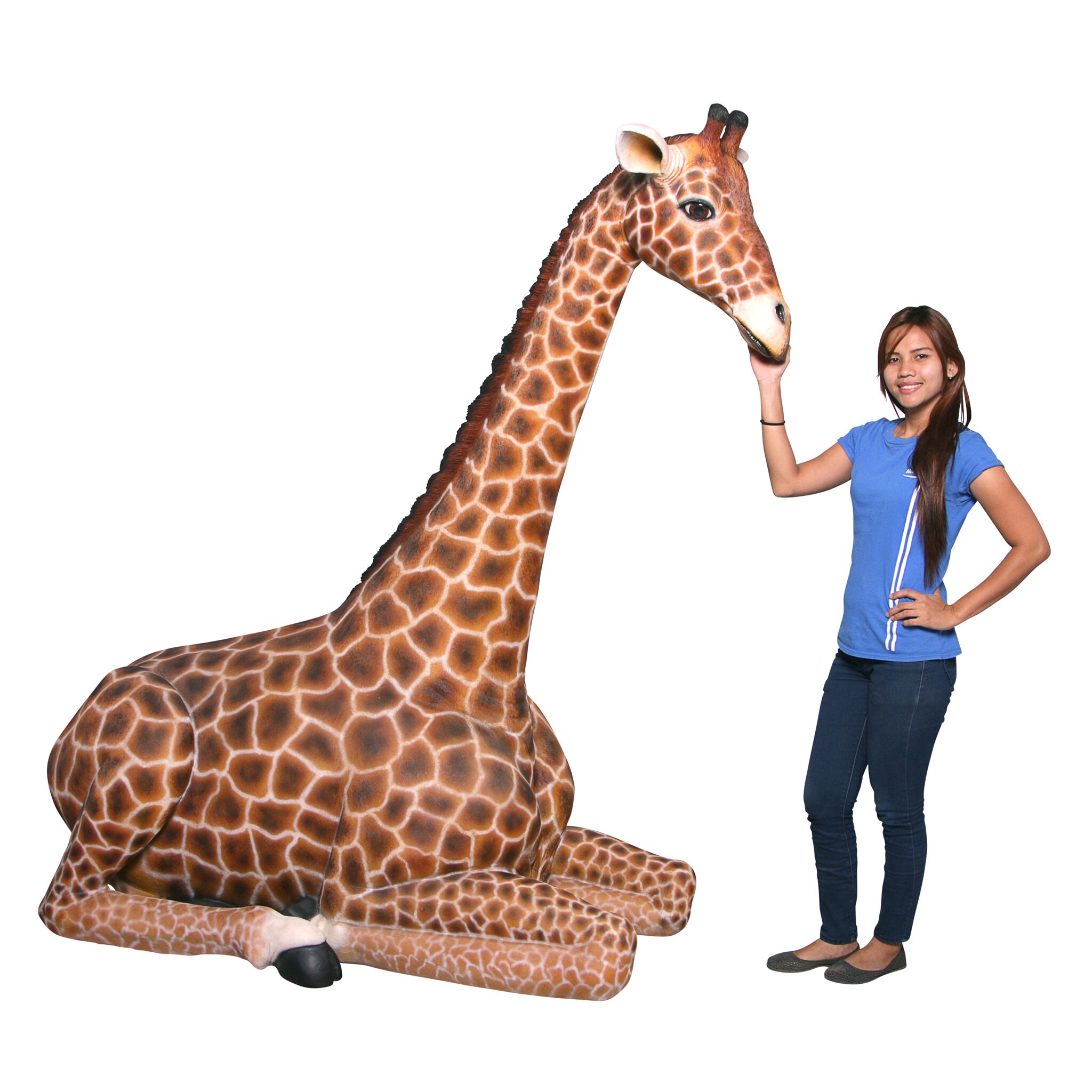 Design Toscano Dakarai Sitting Giraffe Garden Statue Wayfair   Design Toscano Dakarai Sitting Giraffe Garden Statue 