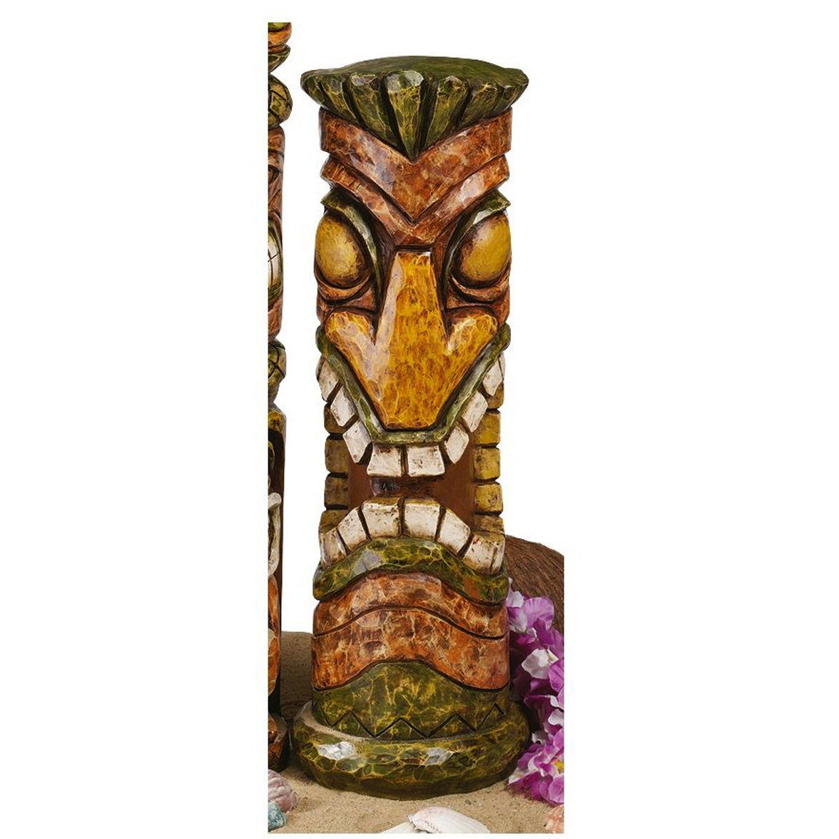 Design Toscano Aloha Hawaii Tiki Moai Haku Hana Statue & Reviews Wayfair