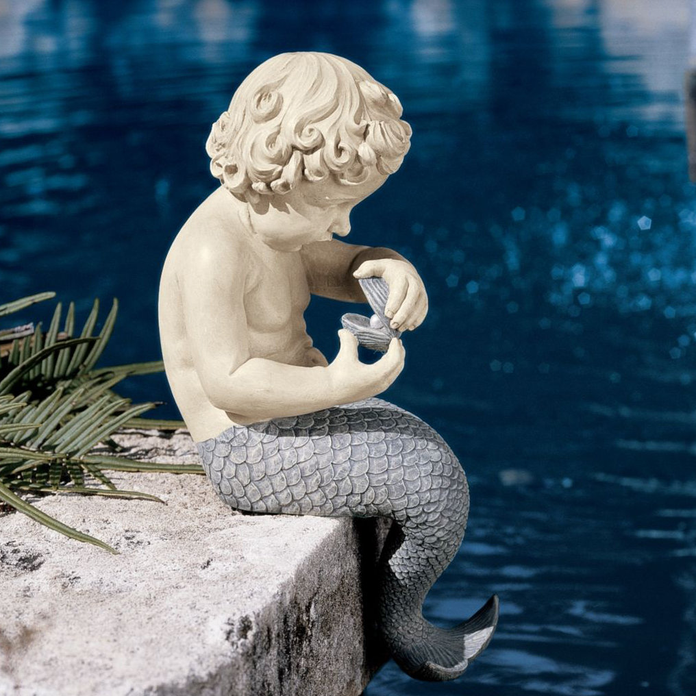 Design Toscano The Ocean's Little Treasures Mermaid Statue & Reviews