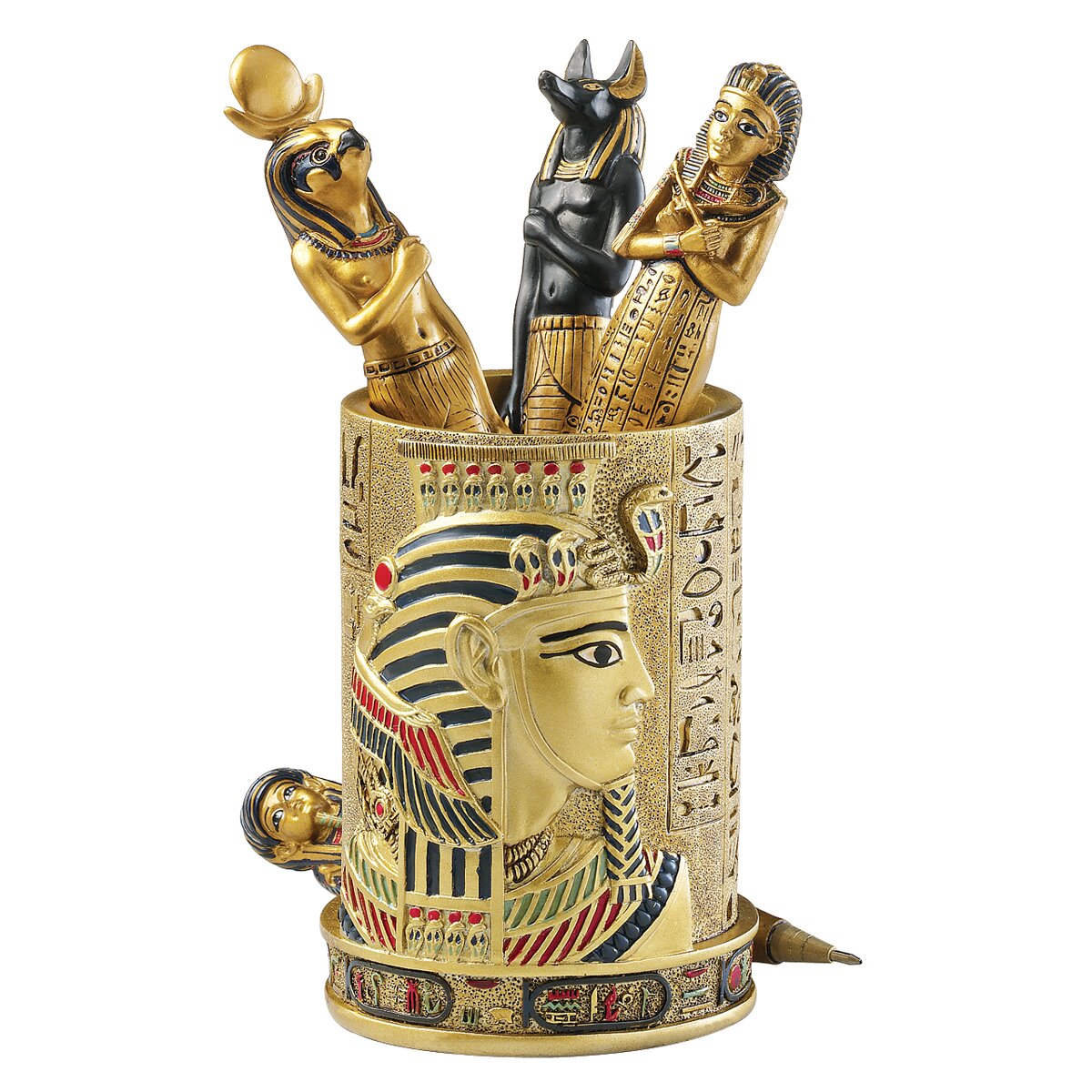 Design Toscano Egyptian Pharaoh Pen Vessel QL1244