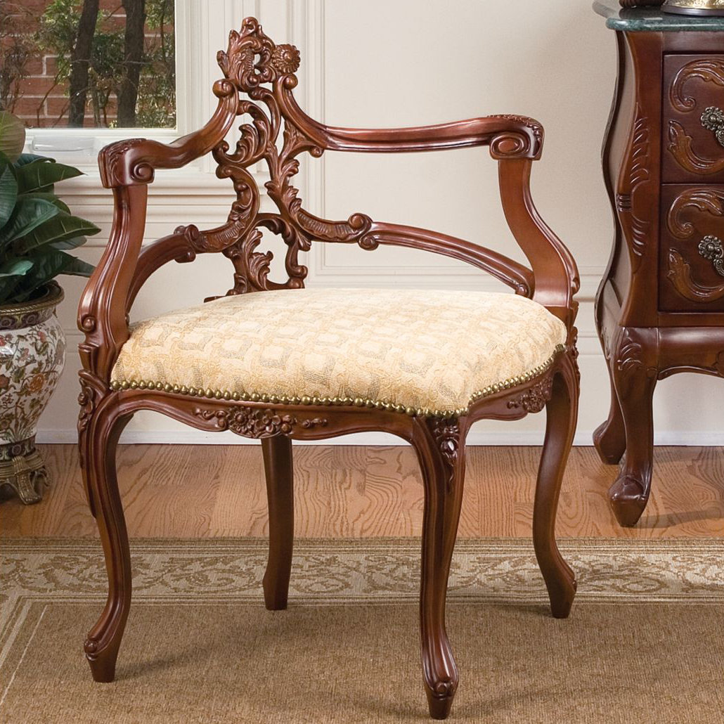 Design Toscano French Salon Corner Side Chair & Reviews Wayfair.ca