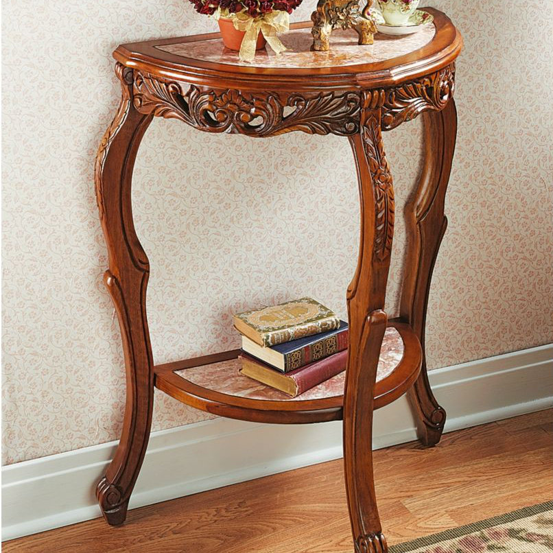 Design Toscano Lady Juliet's Marble Topped Console Table & Reviews