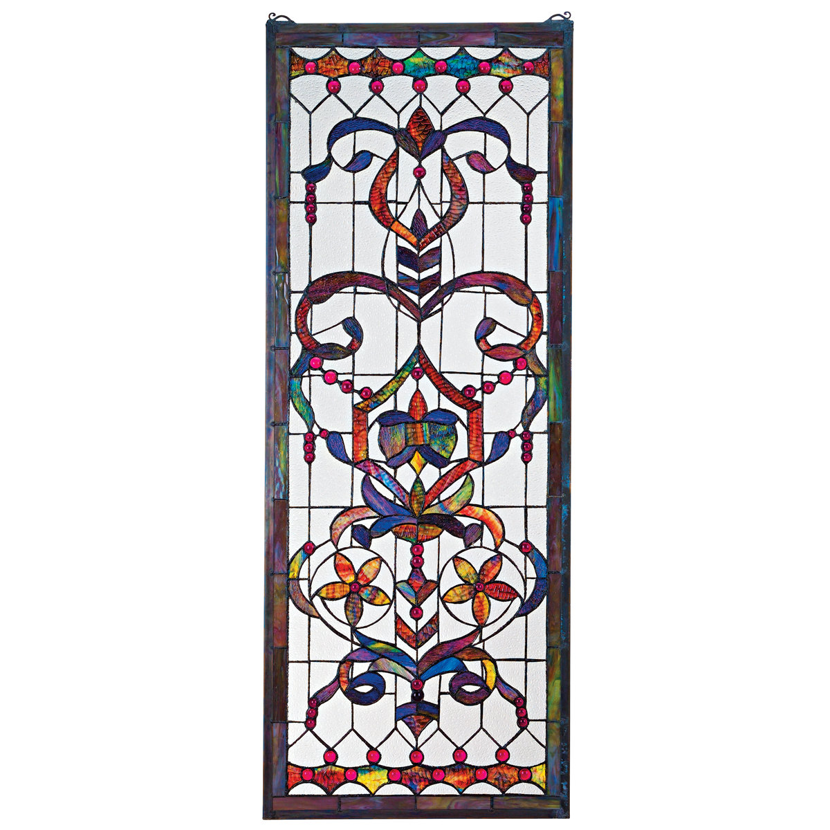 Design Toscano Delaney Manor Stained Glass Window & Reviews Wayfair