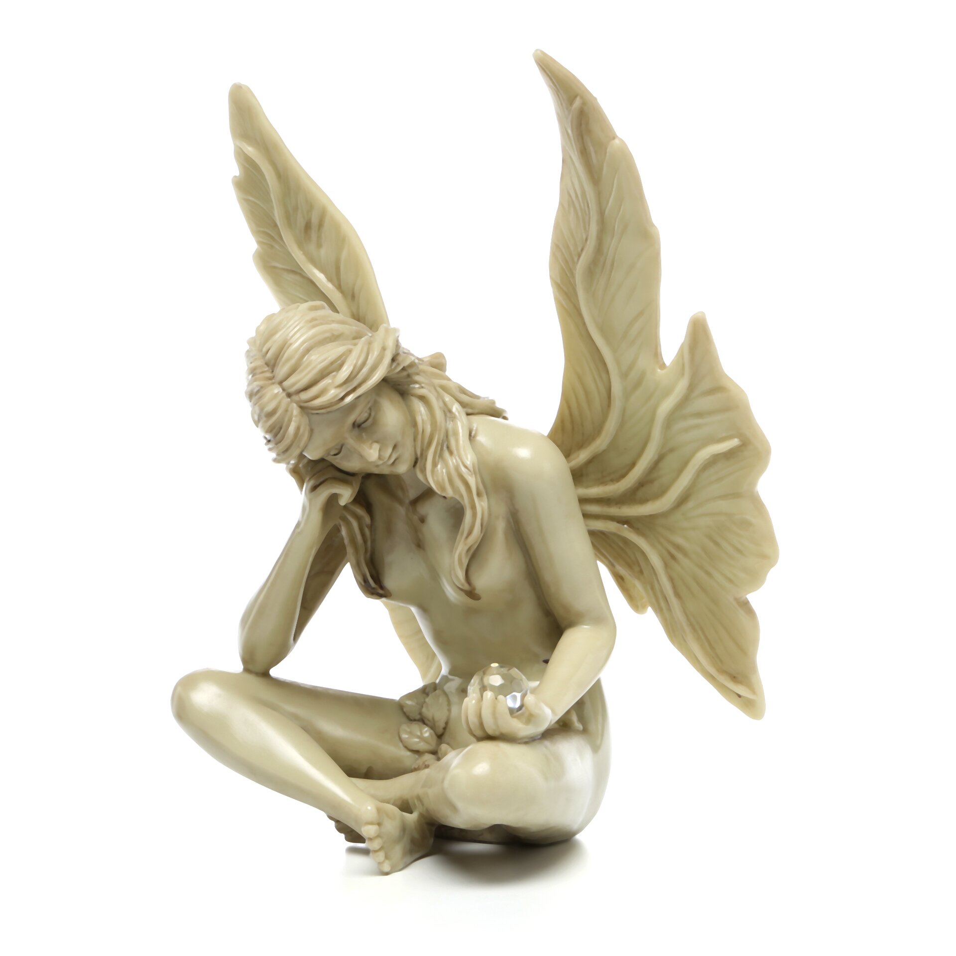 design toscano the secret garden gazing fairy statue