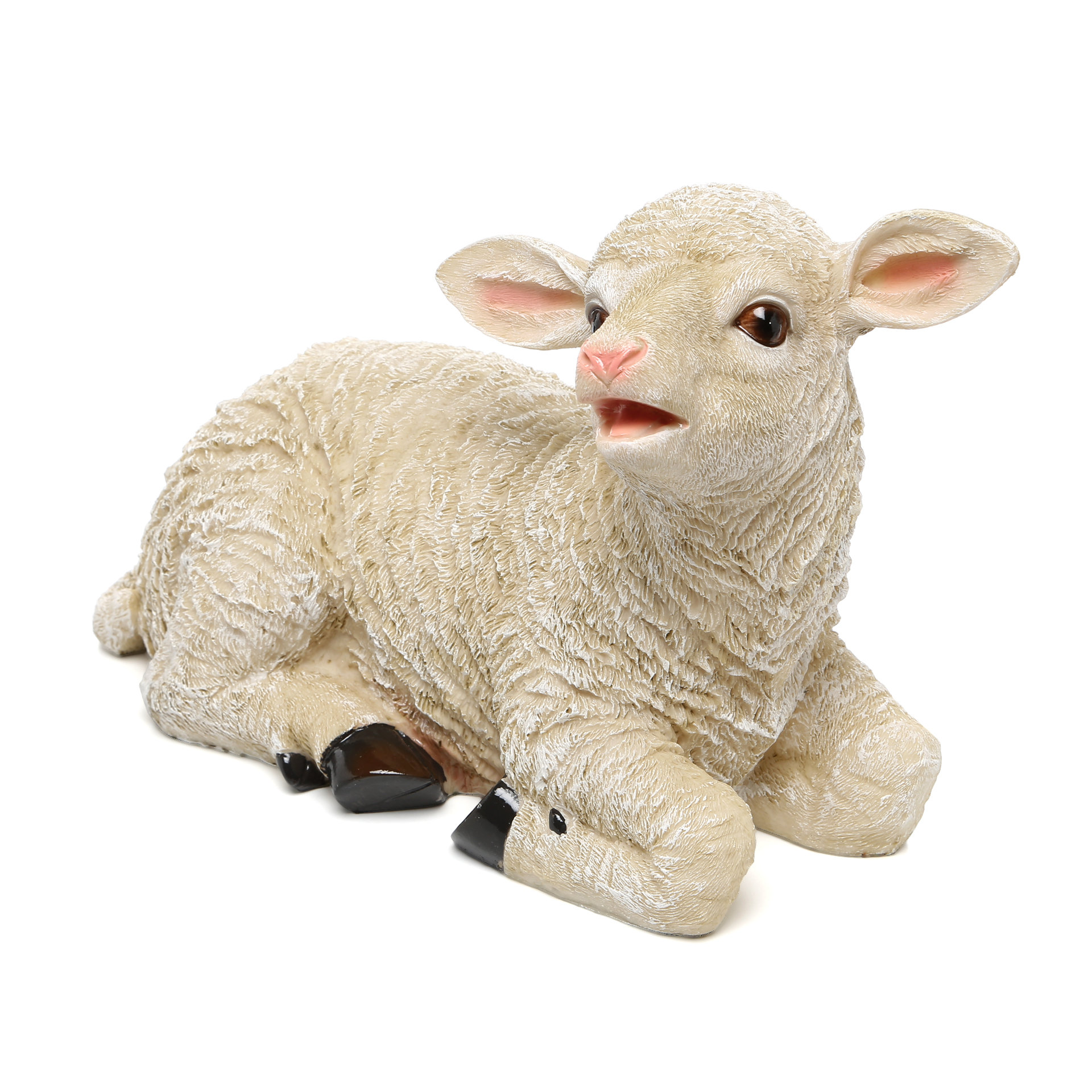 resin lamb statue
