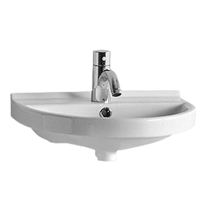 Whitehaus Collection China U-Shaped Wall-Mount Bathroom Sink & Reviews ...