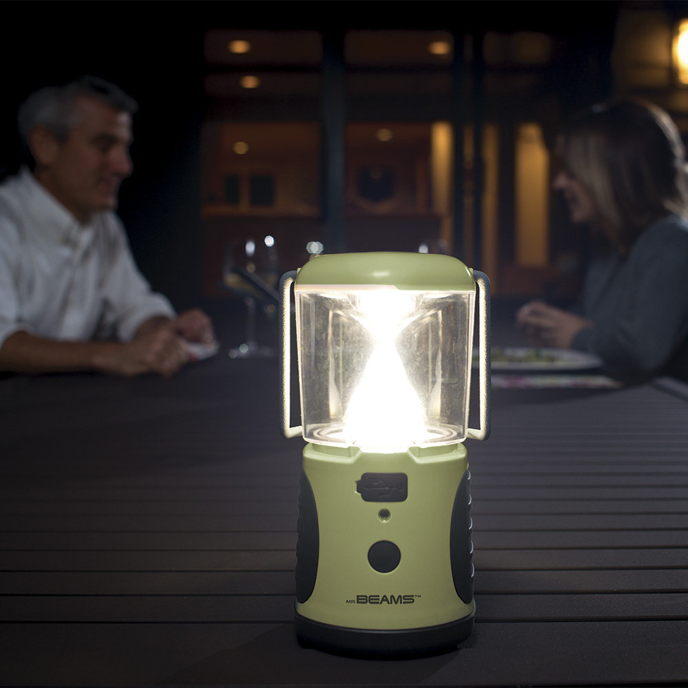 Mr. Beams UltraBright 260 Weatherproof Lumen LED Lantern with USB Port