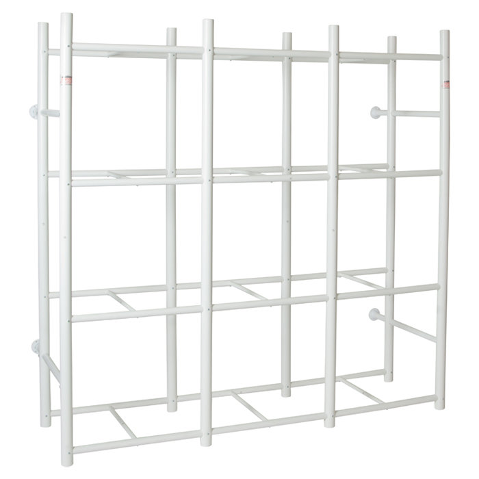 Bin Warehouse 12 Tote Storage System 69" H 4 Shelf Shelving Unit