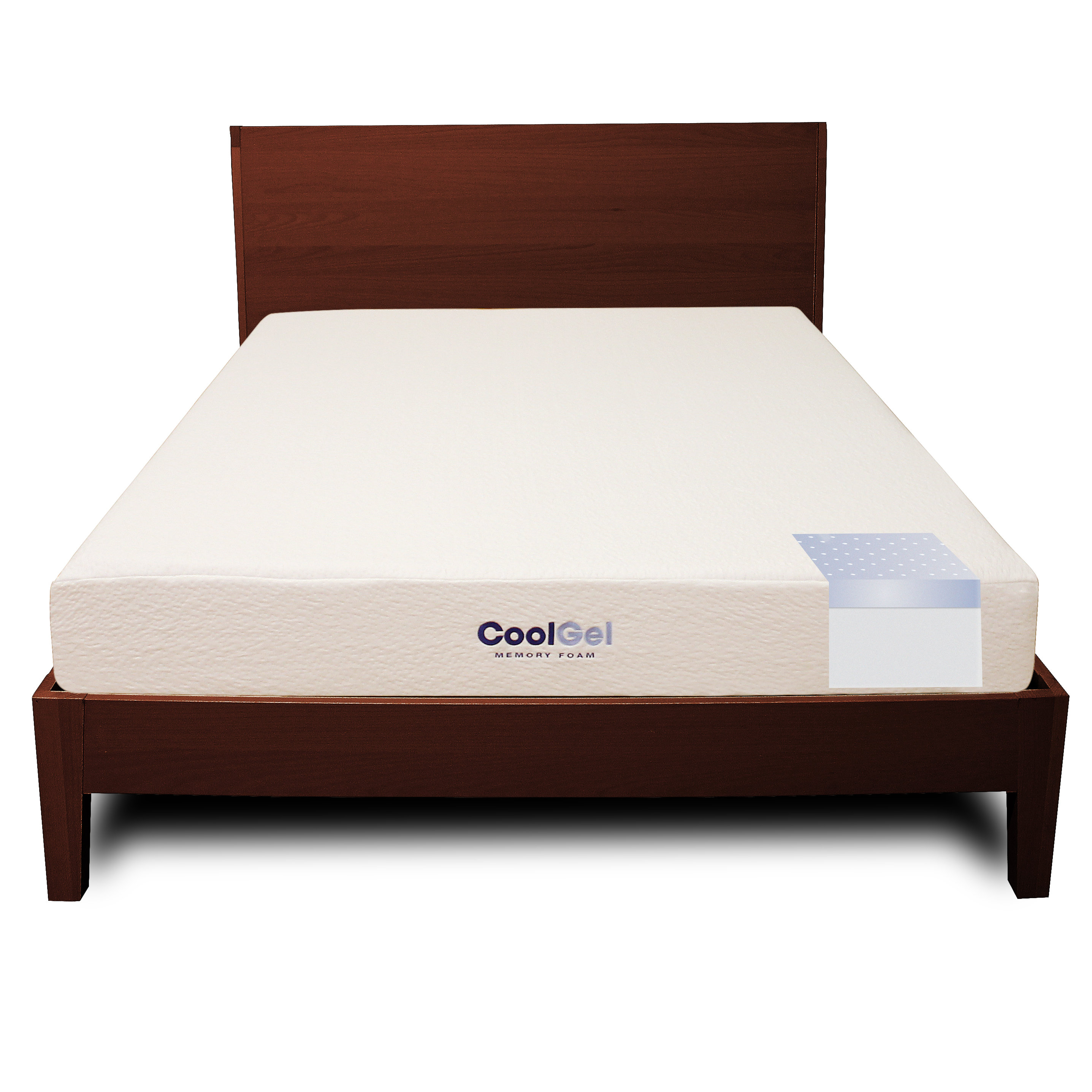 Classic Brands Cool Gel 8" Gel Memory Foam Mattress ...