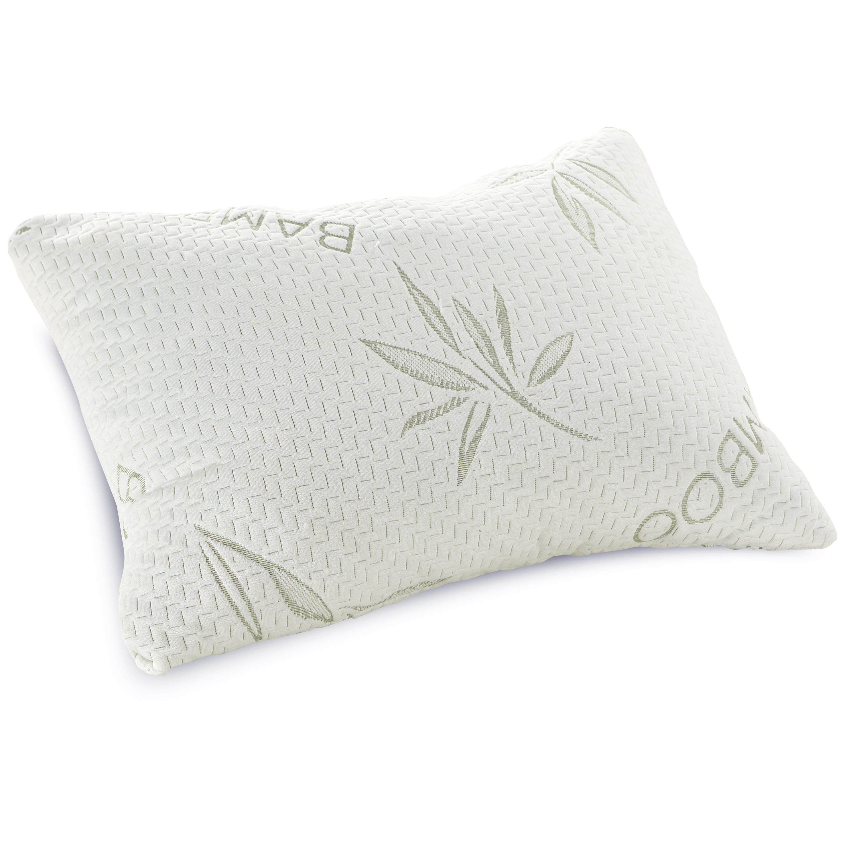 Classic Brands Shredded Memory Foam Queen Pillow with Bamboo Rayon Cover & Reviews Wayfair