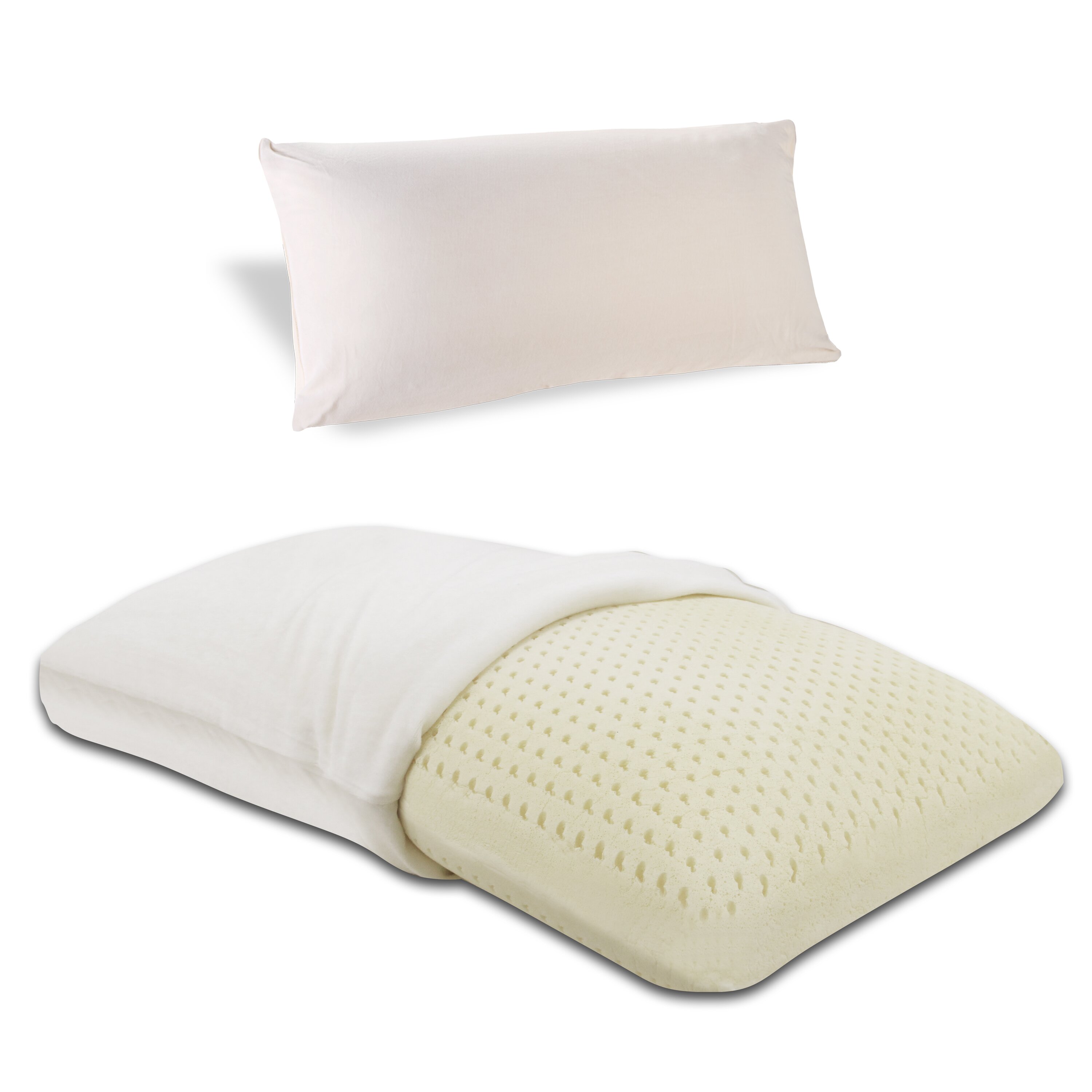 Classic Brands Caress Plush Latex Foam Pillow & Reviews | Wayfair