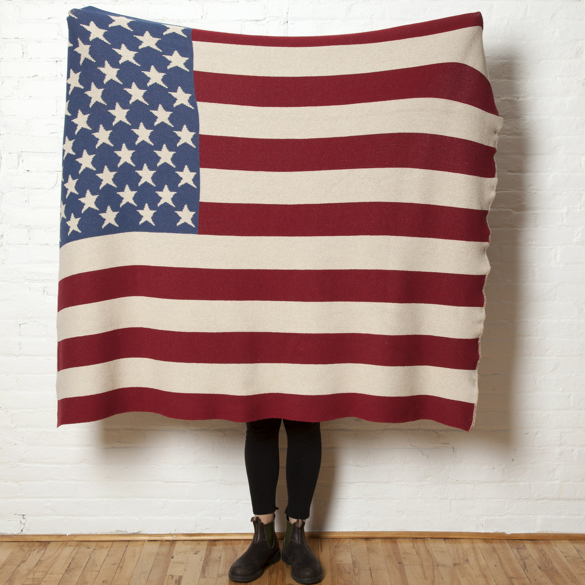 In2Green Vintage American Flag Throw Blanket Wayfair.ca