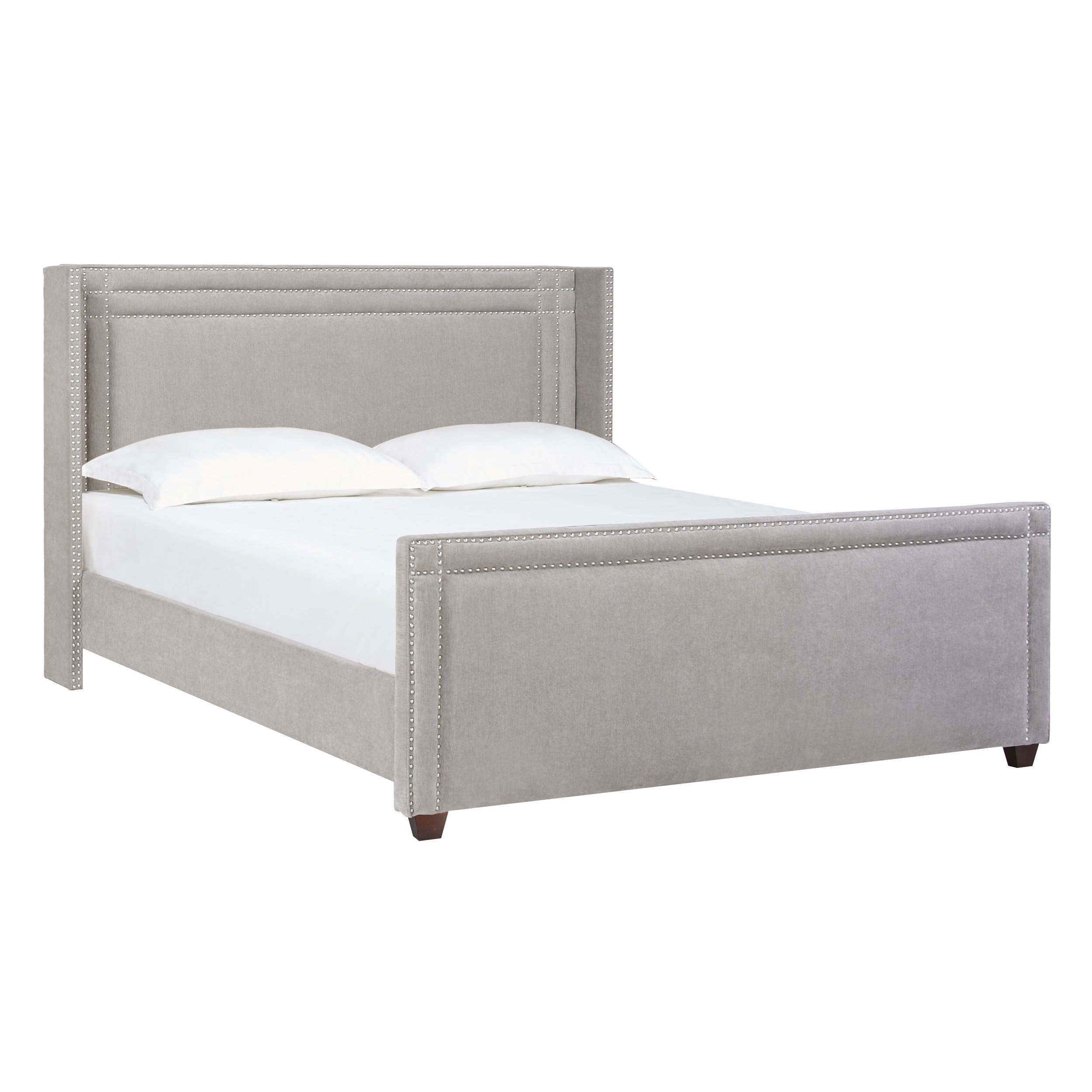 Jennifer Taylor Upholstered Panel Bed & Reviews Wayfair