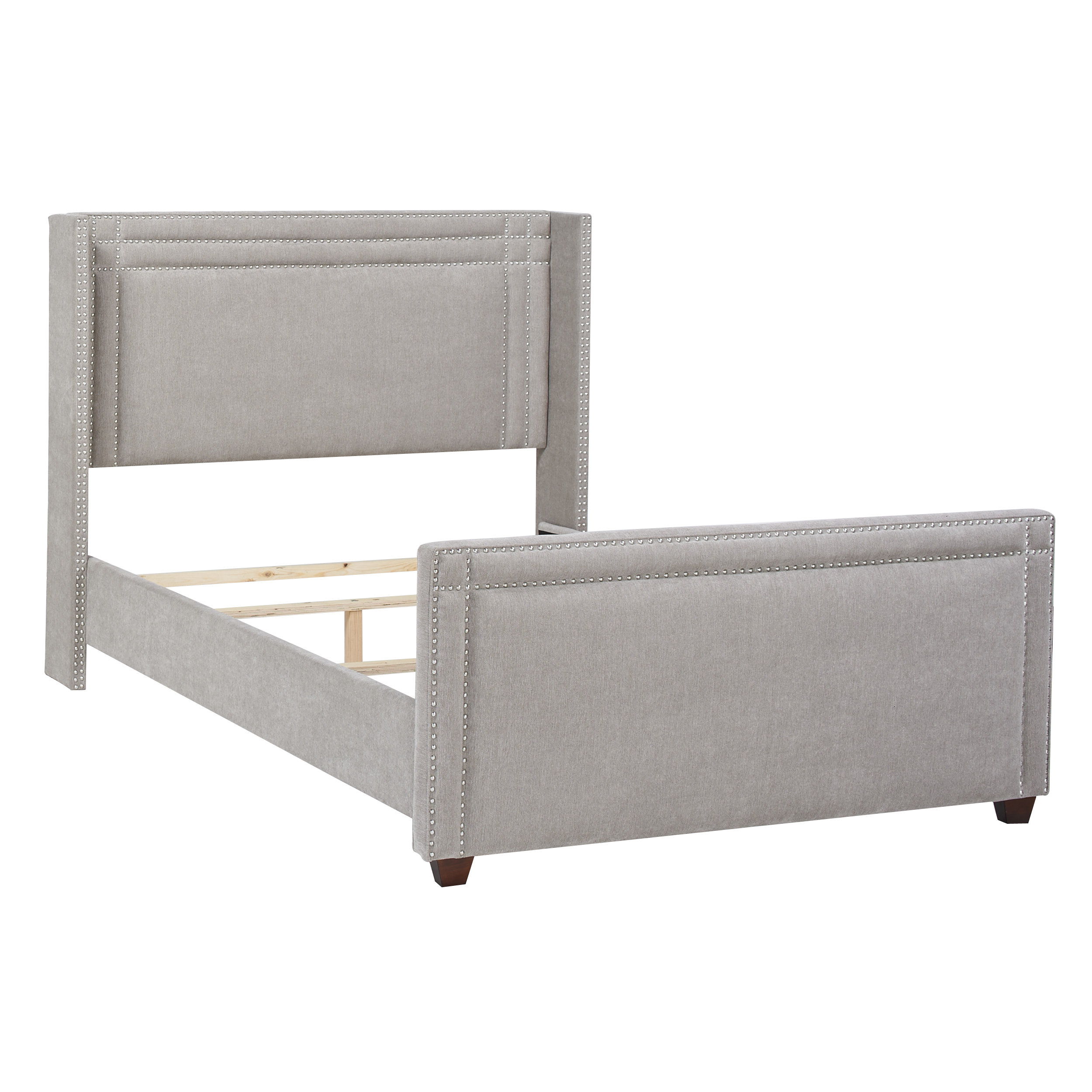 Jennifer Taylor Upholstered Panel Bed & Reviews Wayfair
