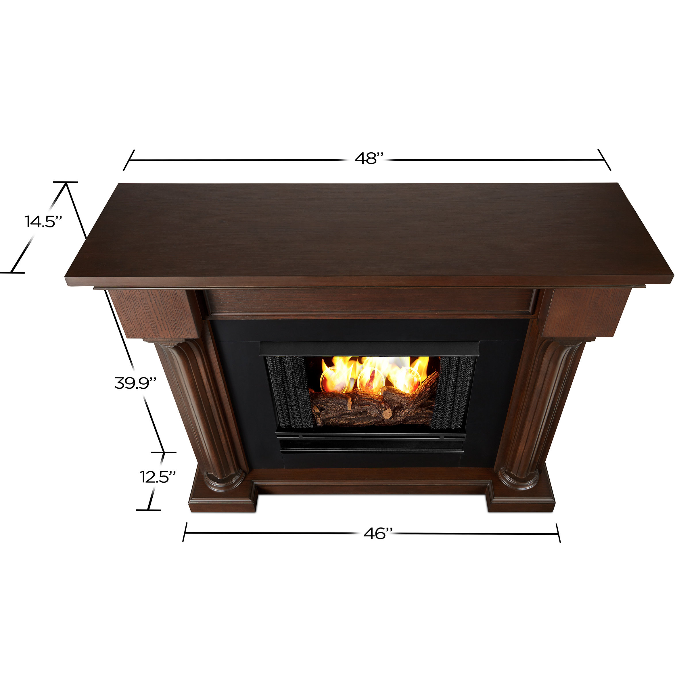 Real Flame Verona Gel Fuel Fireplace & Reviews Wayfair