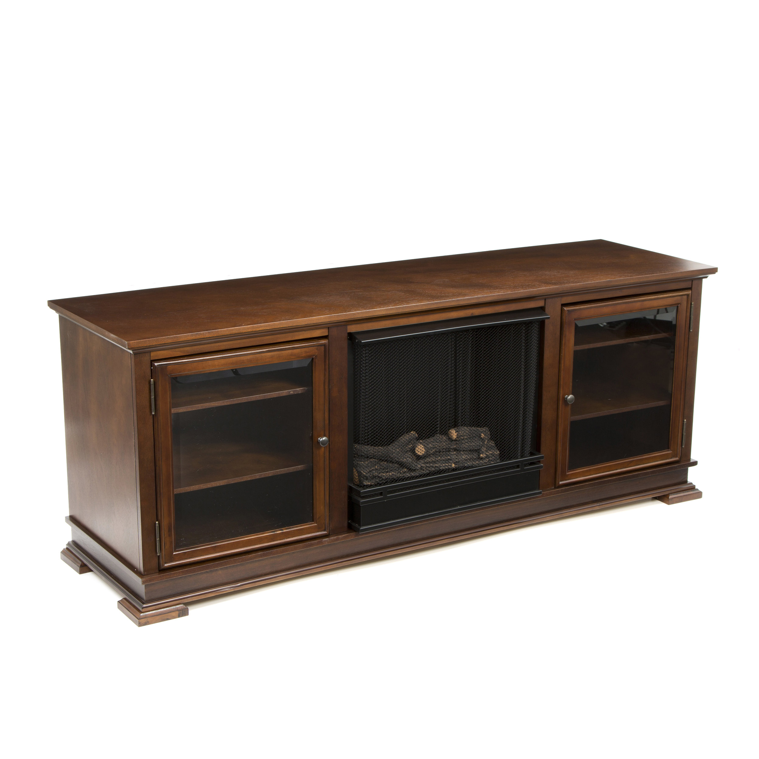 Real Flame Hudson Ventless TV Stand with Electric ...