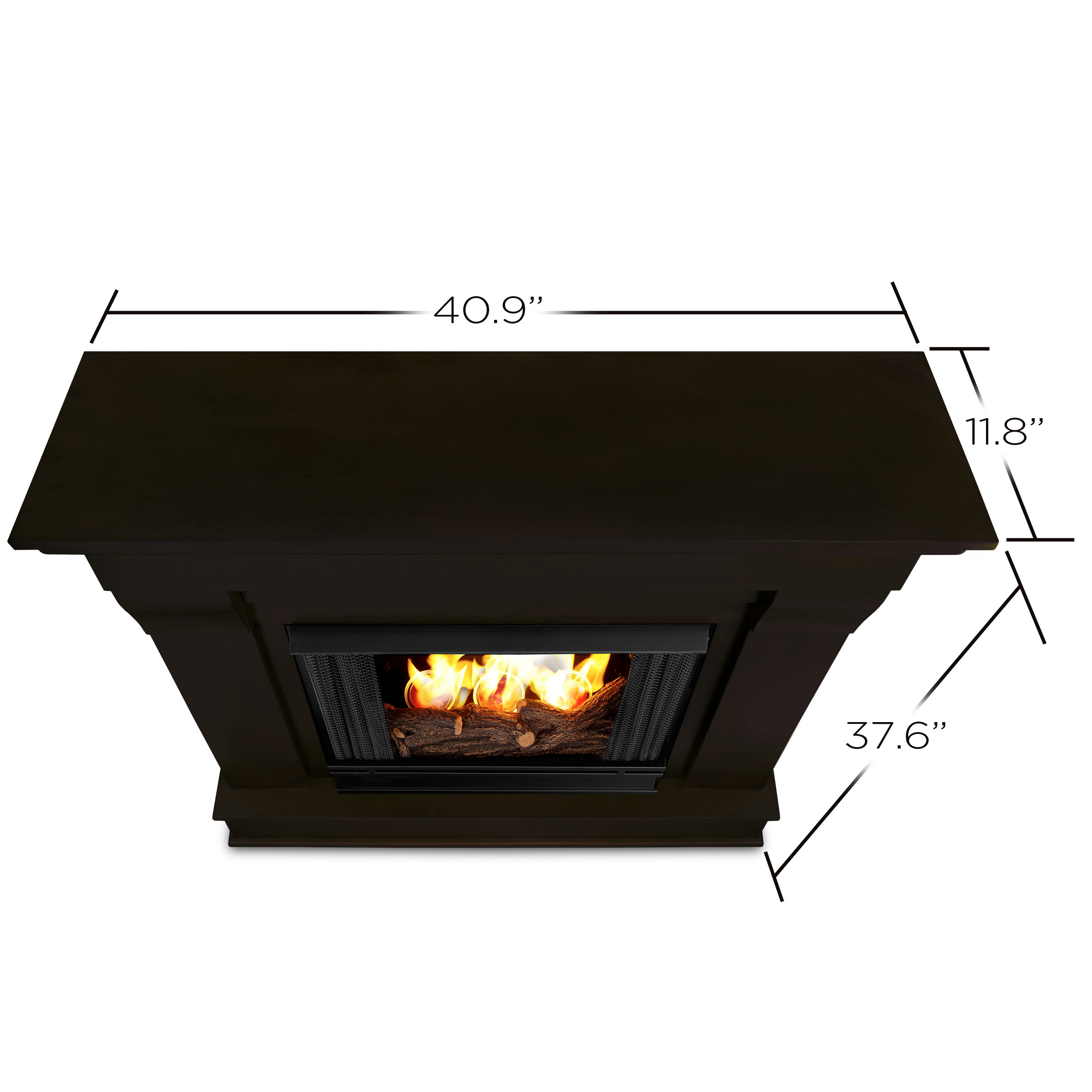Real Flame Chateau Gel Fuel Fireplace & Reviews Wayfair