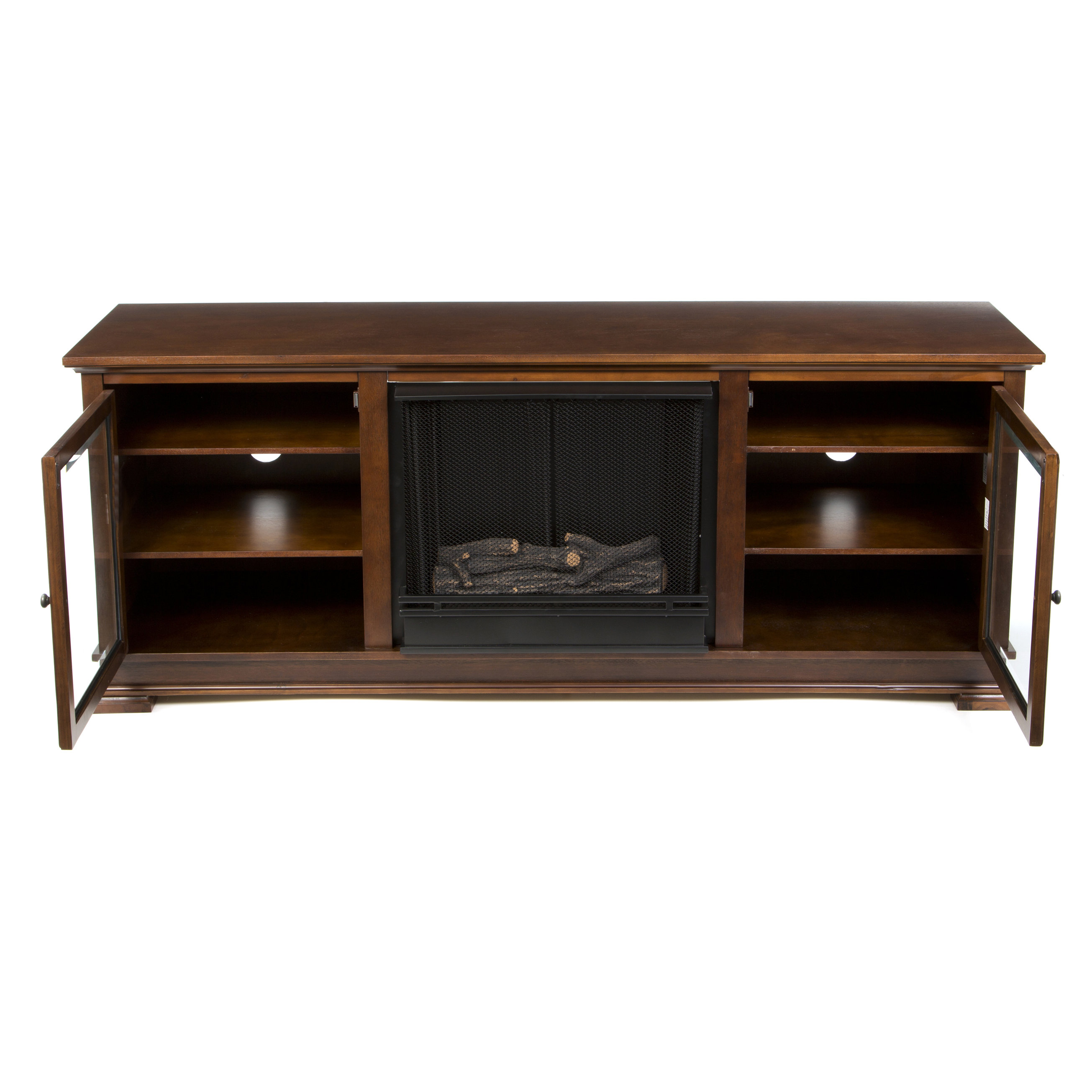 Real Flame Hudson Ventless TV Stand with Electric Fireplace & Reviews