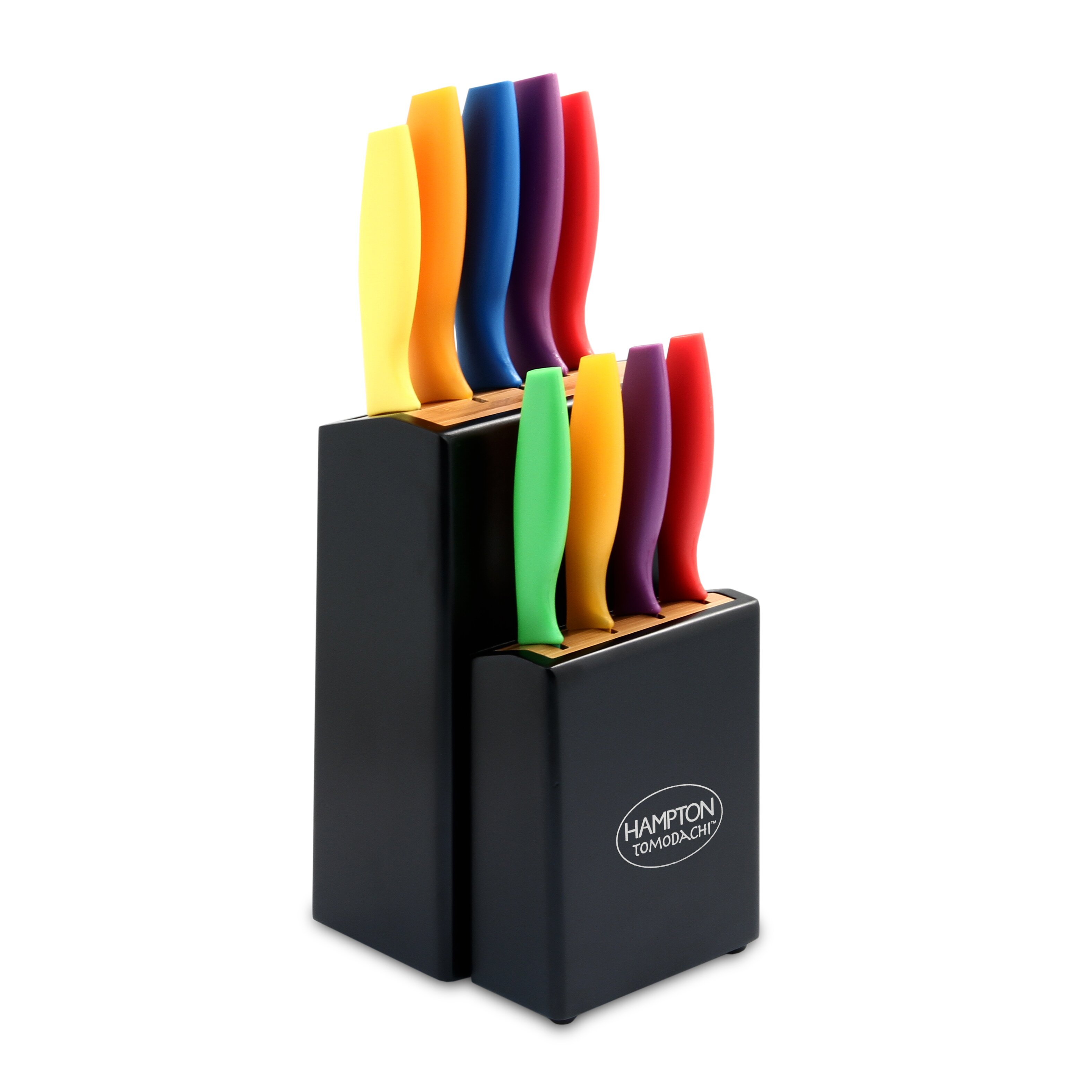 Hampton Forge Tomodachi 10 Piece Knife Block Set & Reviews | Wayfair