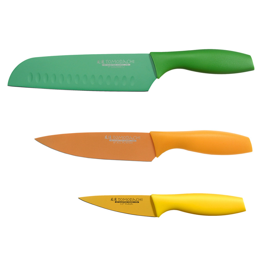 tomodachi knife block set
