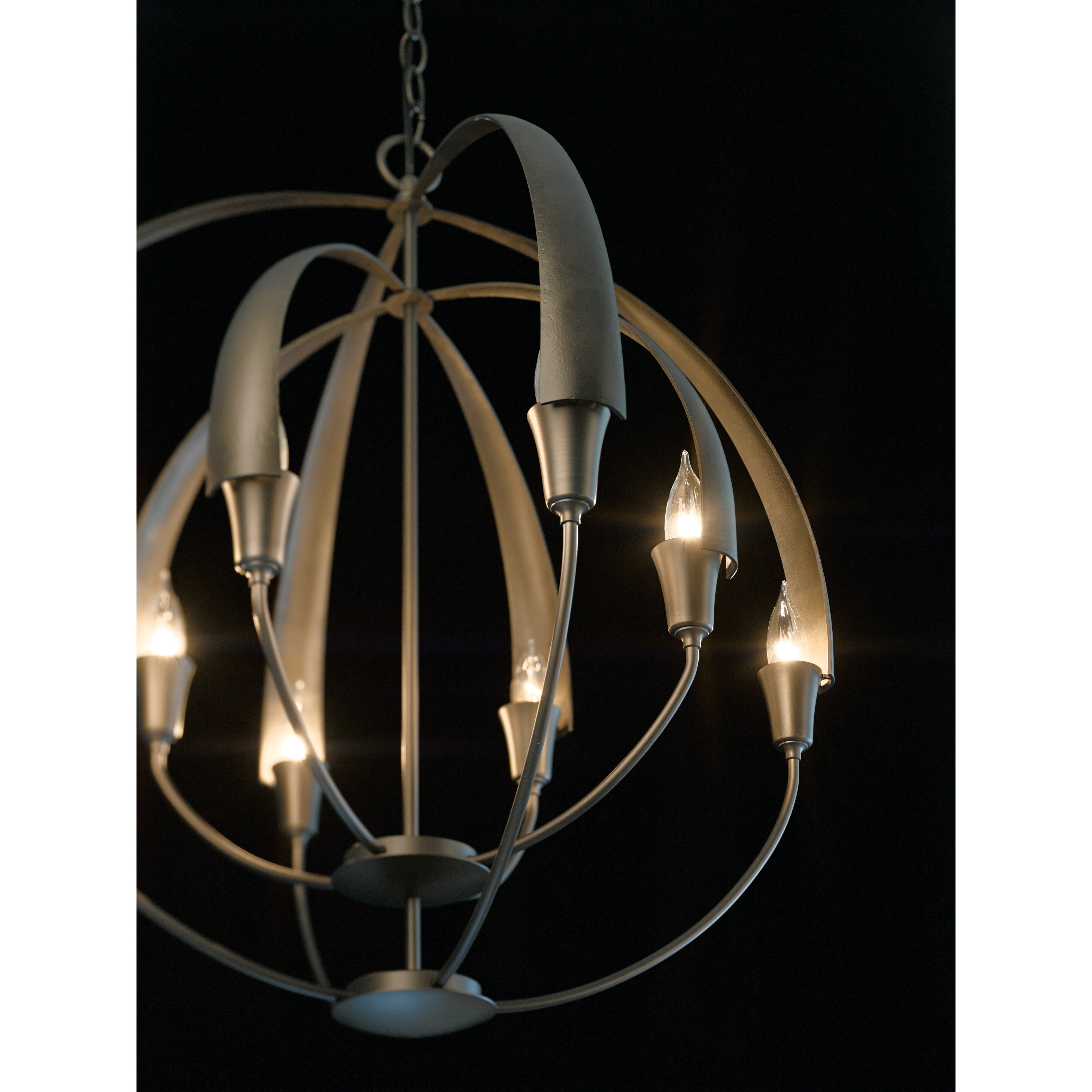 Hubbardton Forge Cirque 8 Light Candle-Style Chandelier & Reviews | Wayfair