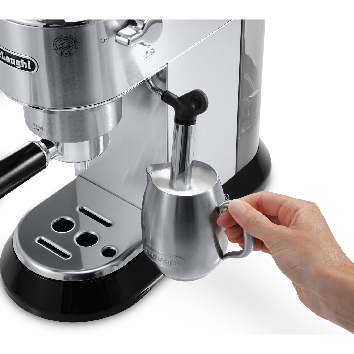 DeLonghi Dedica 15Bar Pump Espresso Machine with Cappuccino System