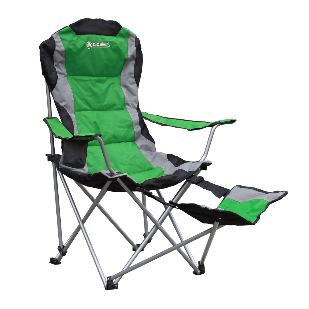 GigaTent Folding Camping Chair with Footrest & Reviews