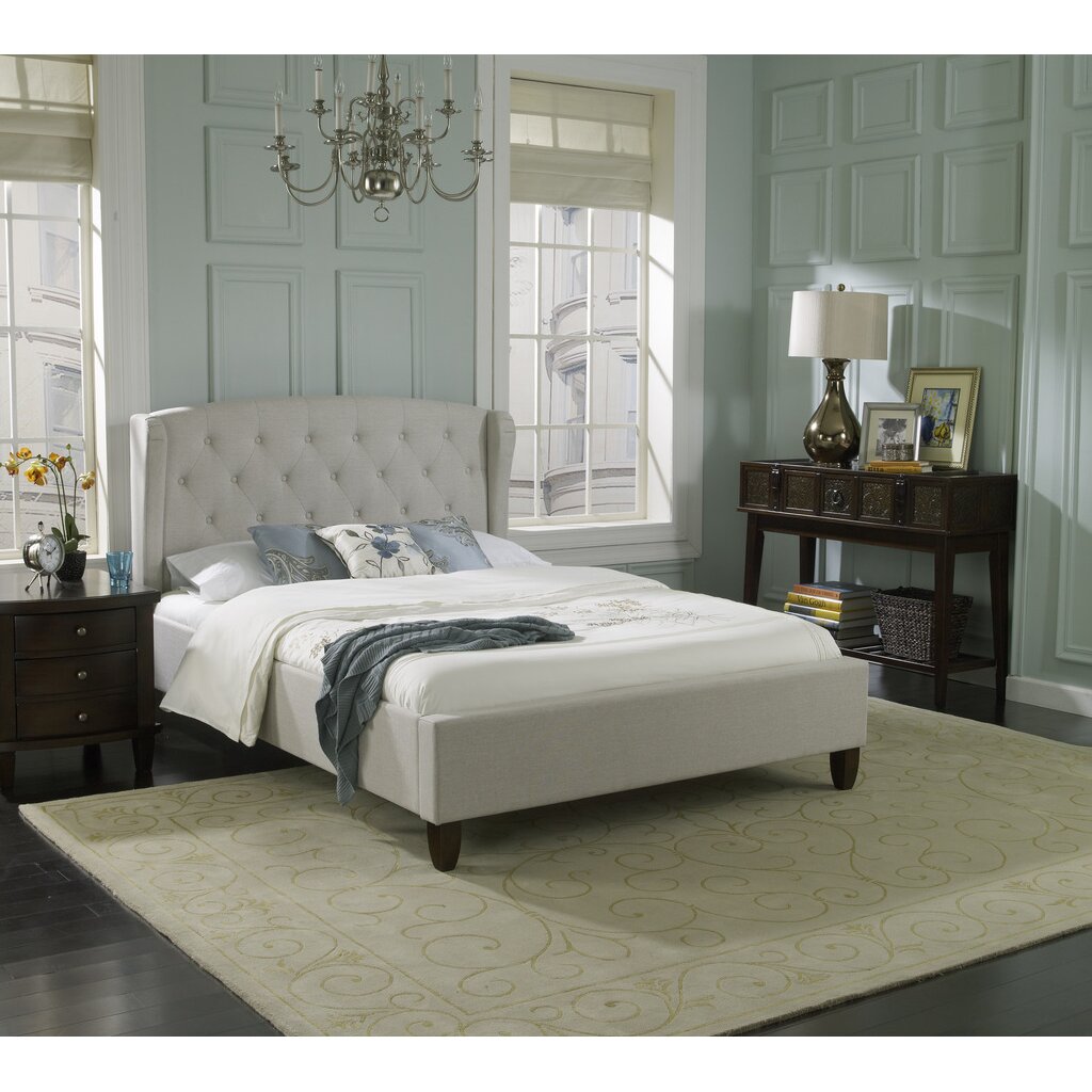 Luxury Home Brooklyn Upholstered Platform Bed | Wayfair