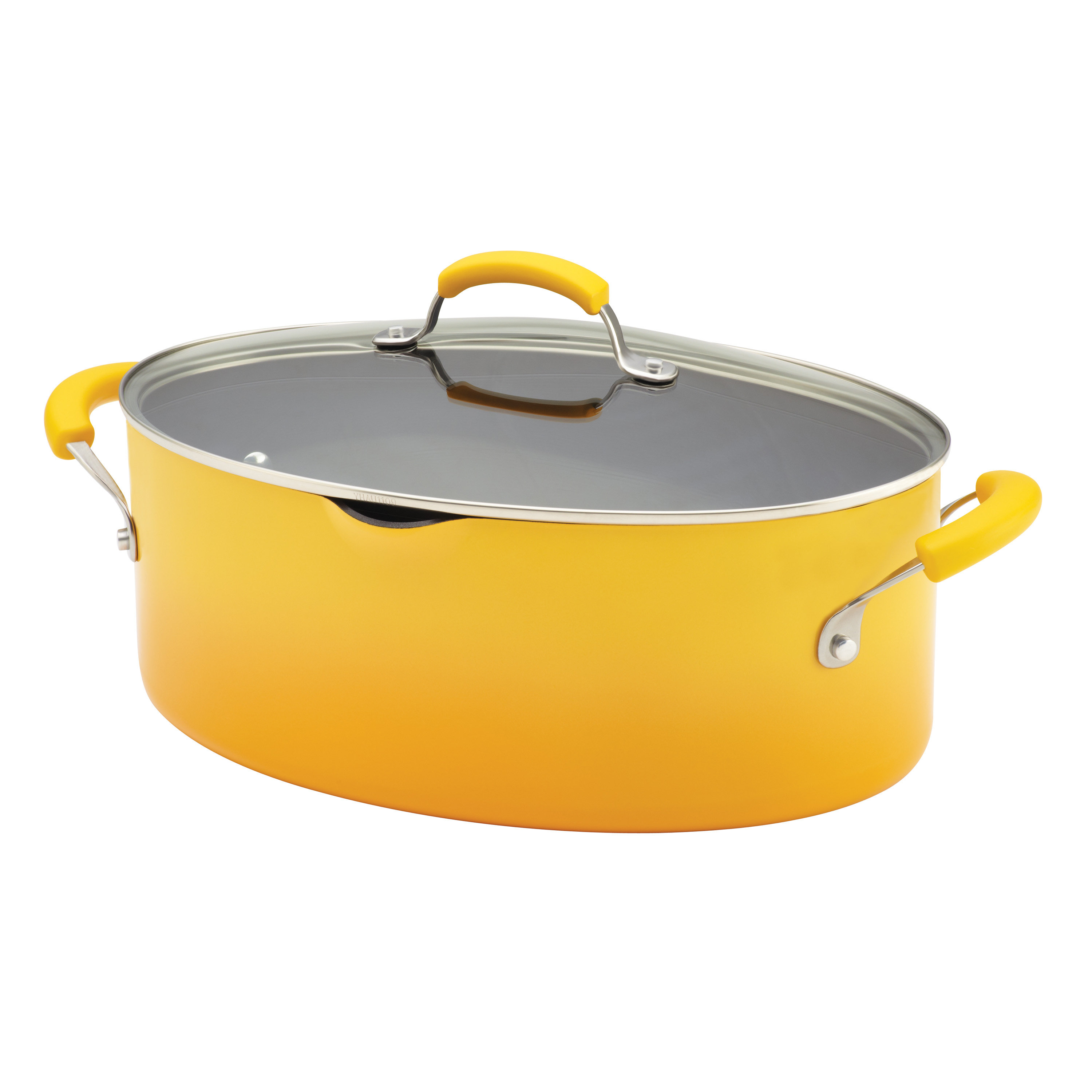 Rachael Ray Porcelain Nonstick 8 Qt. Stock Pot with Lid & Reviews Wayfair