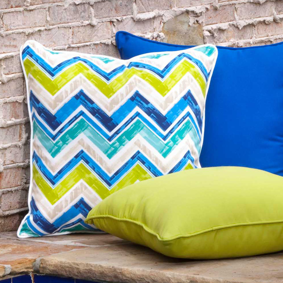 Pillow Perfect Marquesa Marine Indoor/Outdoor Floor Pillow Wayfair