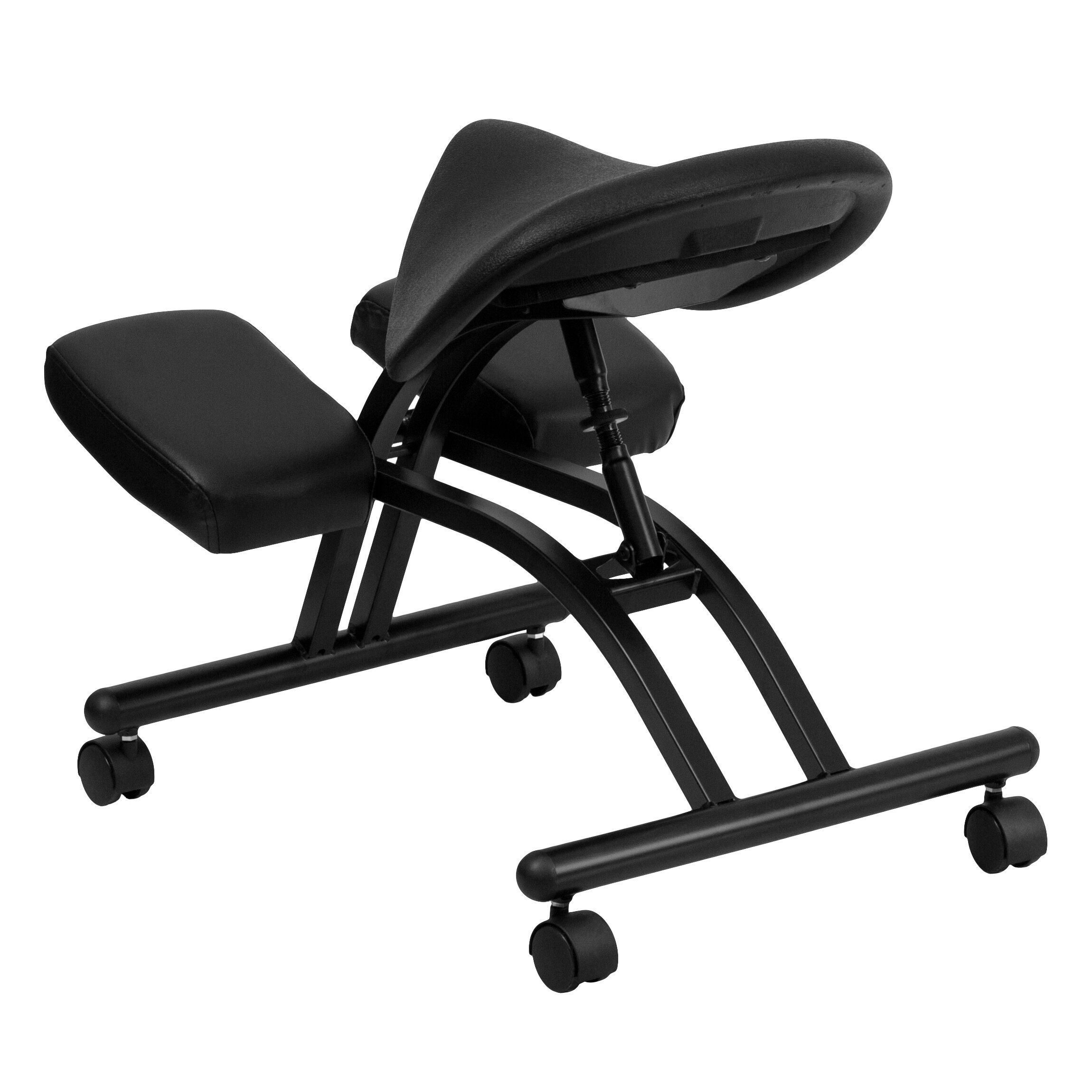 Flash Furniture Ergonomic Kneeling Chair with Saddle Seat & Reviews ...